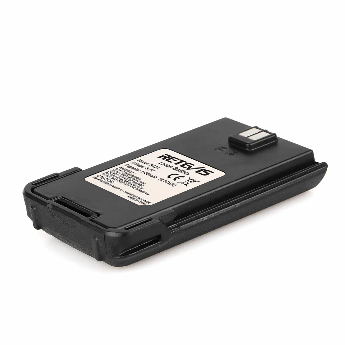 Bateria Retevis RT24 Walkie Talkie Oryginalna Bateria Litowo-Jonowa 3,7 V 1100 mAH RT24 Radiotelefon (2 Szt.)