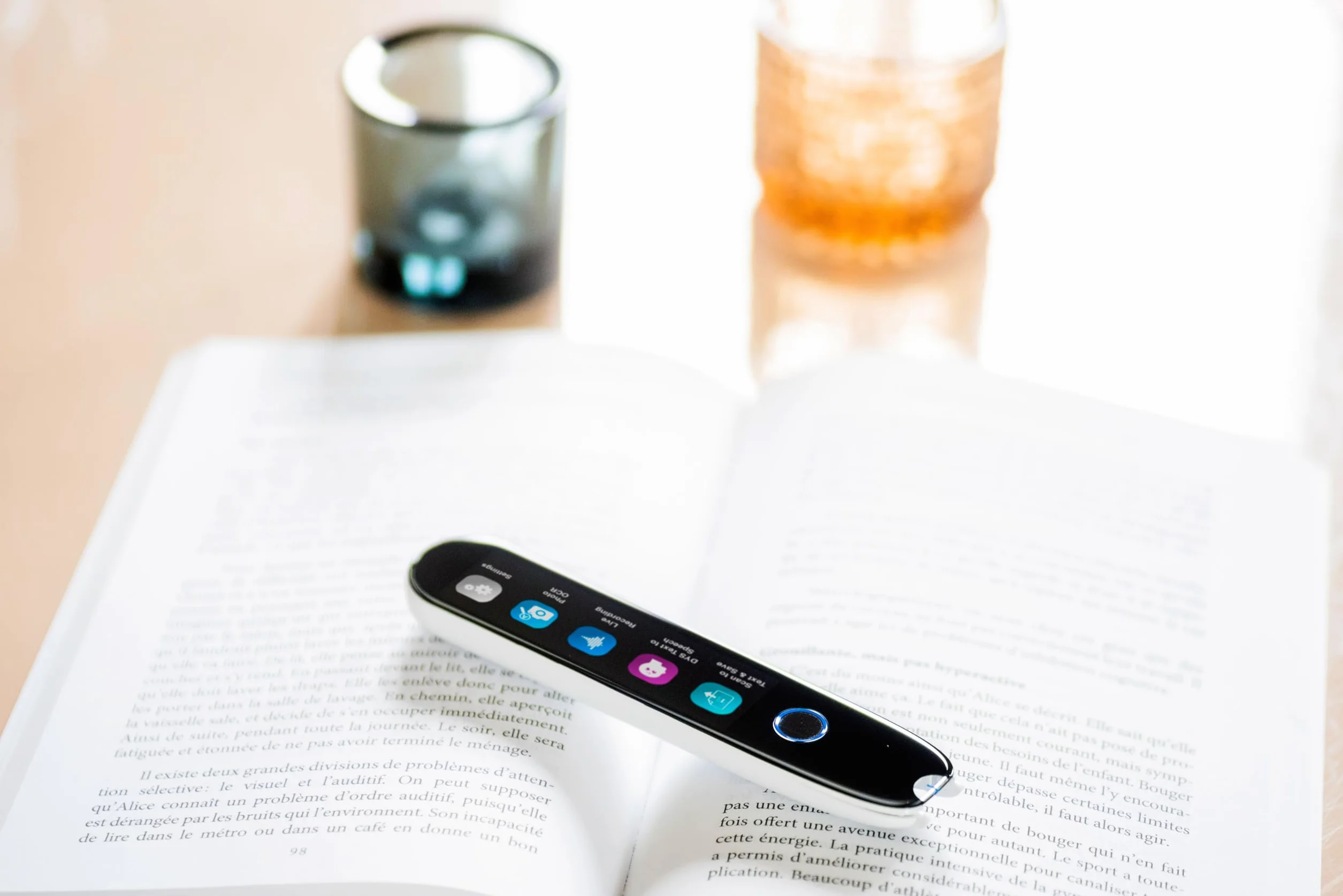 IRISPen Reader 8: przenośny skaner, skaner pióra, w tym OCR 48 języków, podsumowanie mowy pióro dysleksji 5 języków, zdjęcie OCR - nie wymaga Wi-Fi, bezpłatne oprogramowanie Readiris PDF