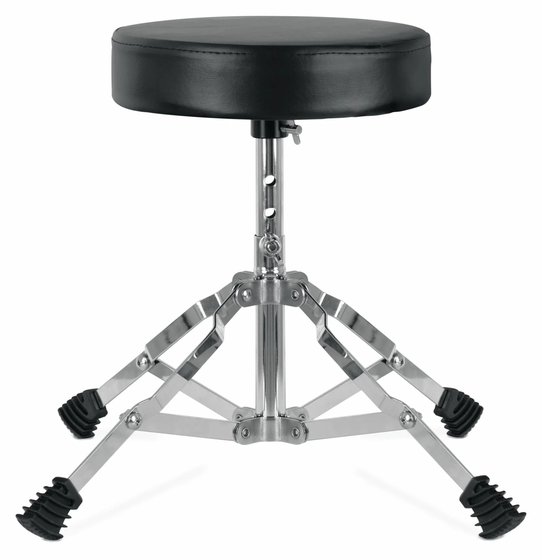 XDrum Taboret perkusyjny Junior – taboret perkusyjny dla dzieci – 3-stopniowa regulacja wysokości od 32 cm – 37 cm – stabilne gumowe nóżki zapewniają idealne ustawienie