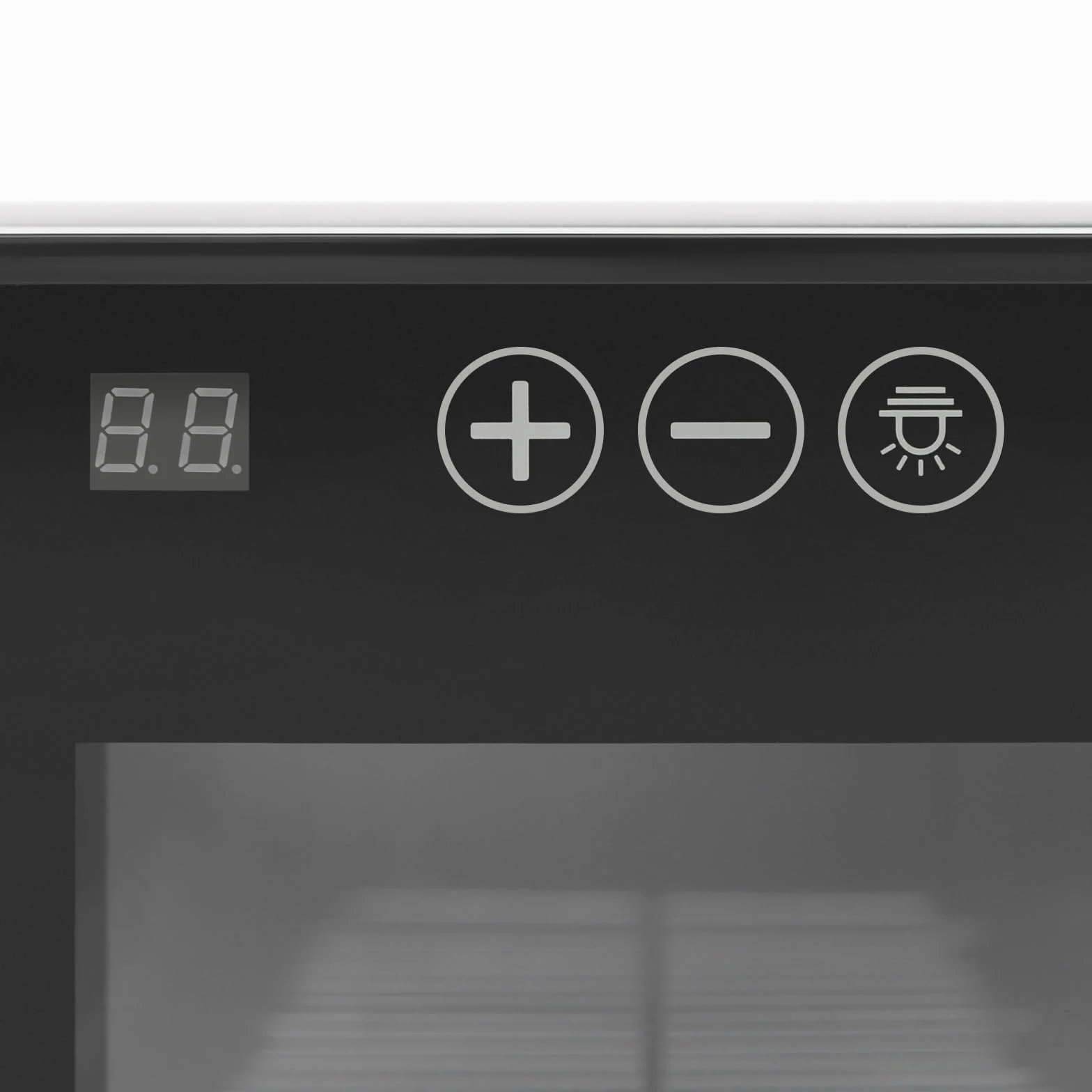 Inkubator do jaj gadów, 23 l, 55 W, automatyczny inkubator z wyświetlaczem LED, cichy, regulowana temperatura 10-40°C, dla żółwi wodnych, 25,8 x 50,2 x 46,5 cm, czarny