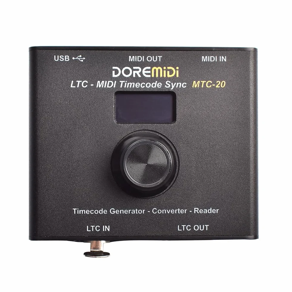 timecode Sync (MTC-20) Urządzenie do synchronizacji MIDI i SMPTE LTC