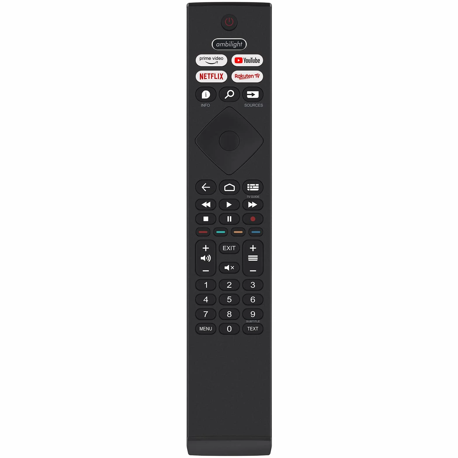 Nowy BRC0984501-01 Wymienny pilot zdalnego sterowania - VINABTY BRC0984501/01 pilot do Philips TV 398GR10BEPHN0041HR HR45B-GJ01 55PUS7805/12 Zdalny kontroler