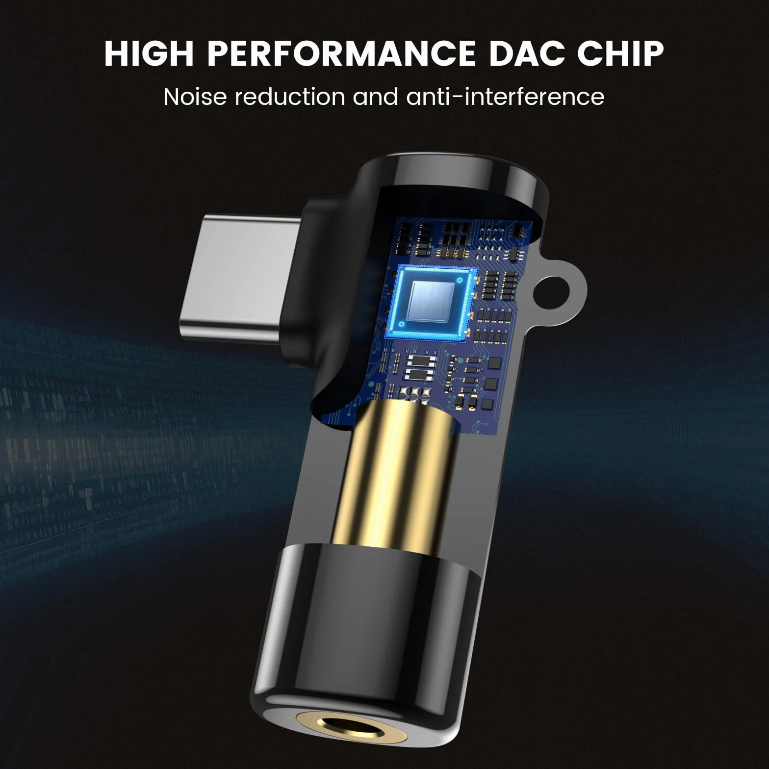 MOSWAG Gniazdo USB C na 3,5 mm typu C adapter do słuchawek kątowy mikrofon Aux Audio Dongle adapter do słuchawek ze stopu cynku kompatybilny z Samsung Galaxy S23 S22 S21 Ultra, Huawei P50/40/30, Mate