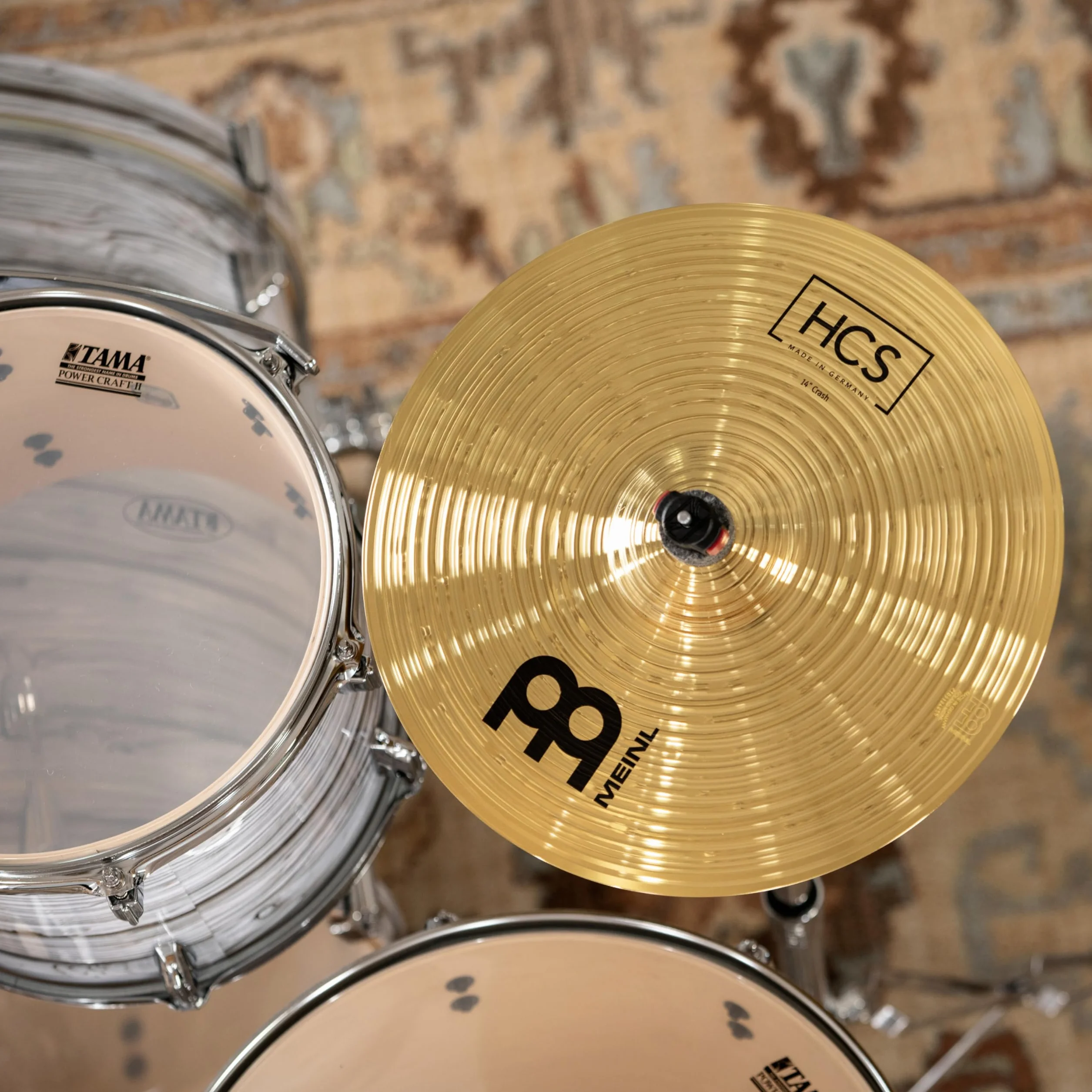 Meinl HCS Cymbal Set 13"HH, 14"C, 10" SP + Sticks - Zestaw talerzy