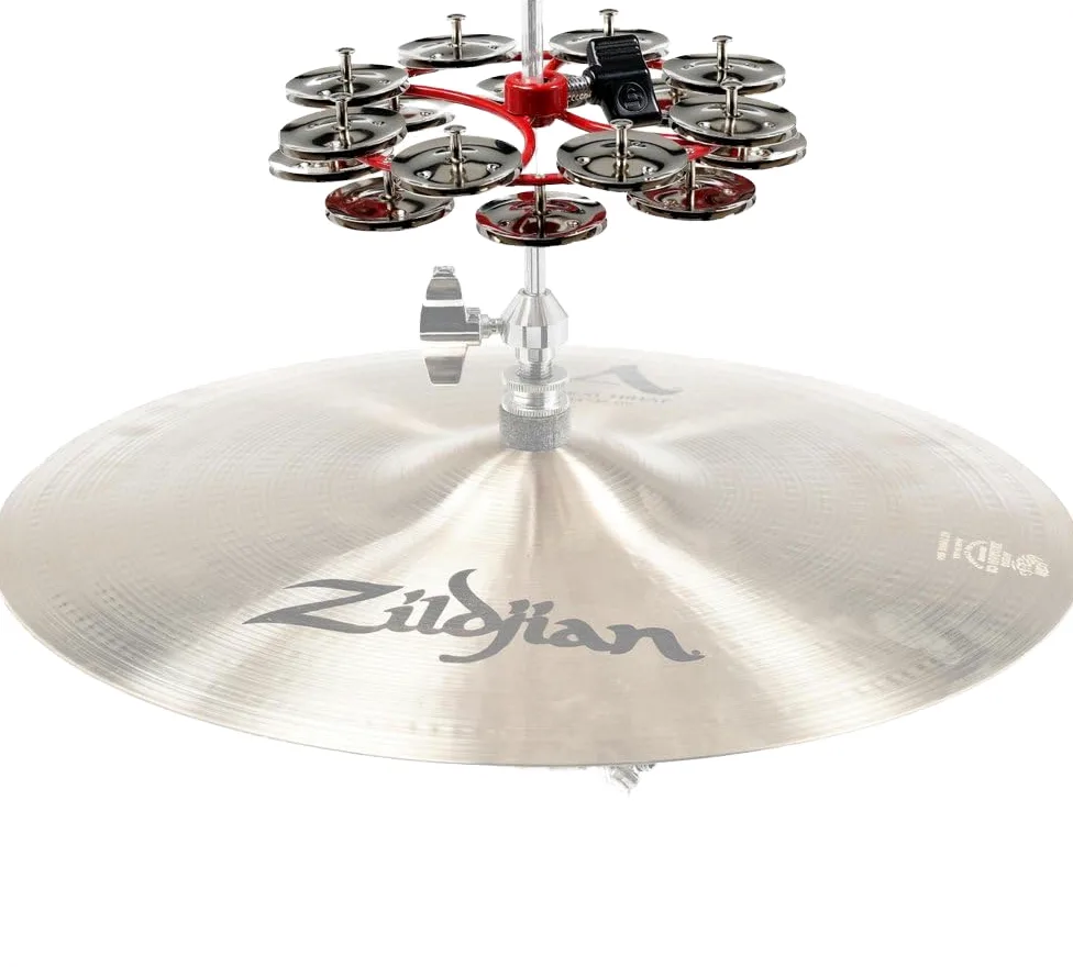 LP Latin Percussion LP191NYD 15-calowy miasto Hi-Hat Jingle Ring Tamburyn