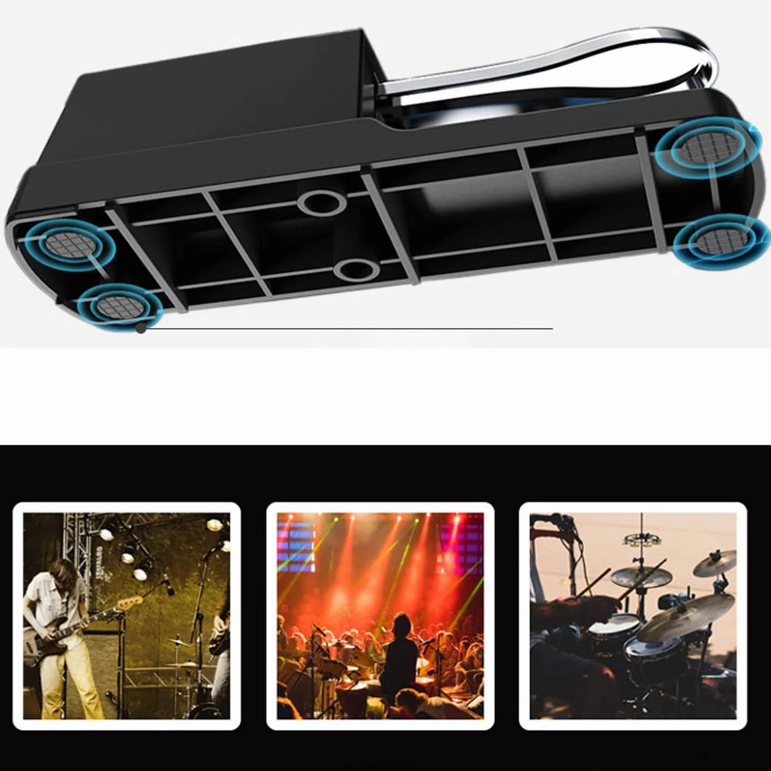 Pedał fortepianowy, antypoślizgowy pedał Sustain z kablem do pianina cyfrowego, elektroniczna klawiatura, syntezator MIDI (rozdzielacz)