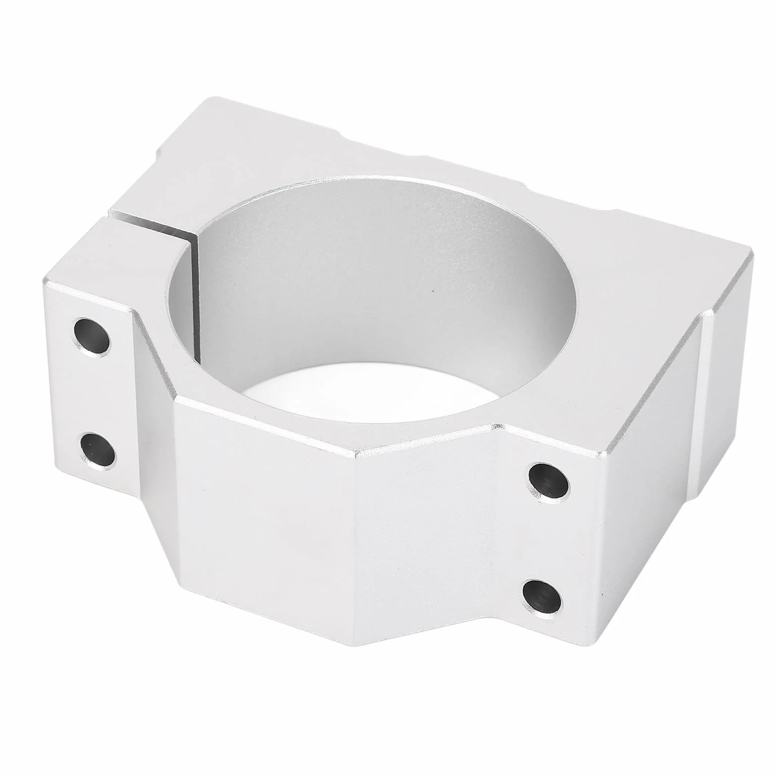 Wakects 65 Mm Aluminium Stopu Wrzeciona Uchwyt Silnik Silnika Silnika ROUTER CNC, Mocny i Stabilny, łatwy w Montażu, Kompatybilny z Różnymi Maszynami, Precyzyjna Konstrukcja,