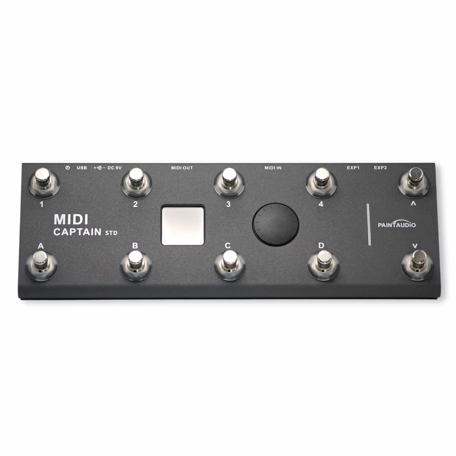 PAINTAUDIO MIDI Captain kontroler nożny wielofunkcyjny, syntezator, klawiatura USB-MIDI, oprogramowanie muzyczne Bias z funkcją Time Engine, obsługuje wszystkie PC/CC/Note, 10 przełączników nożnych