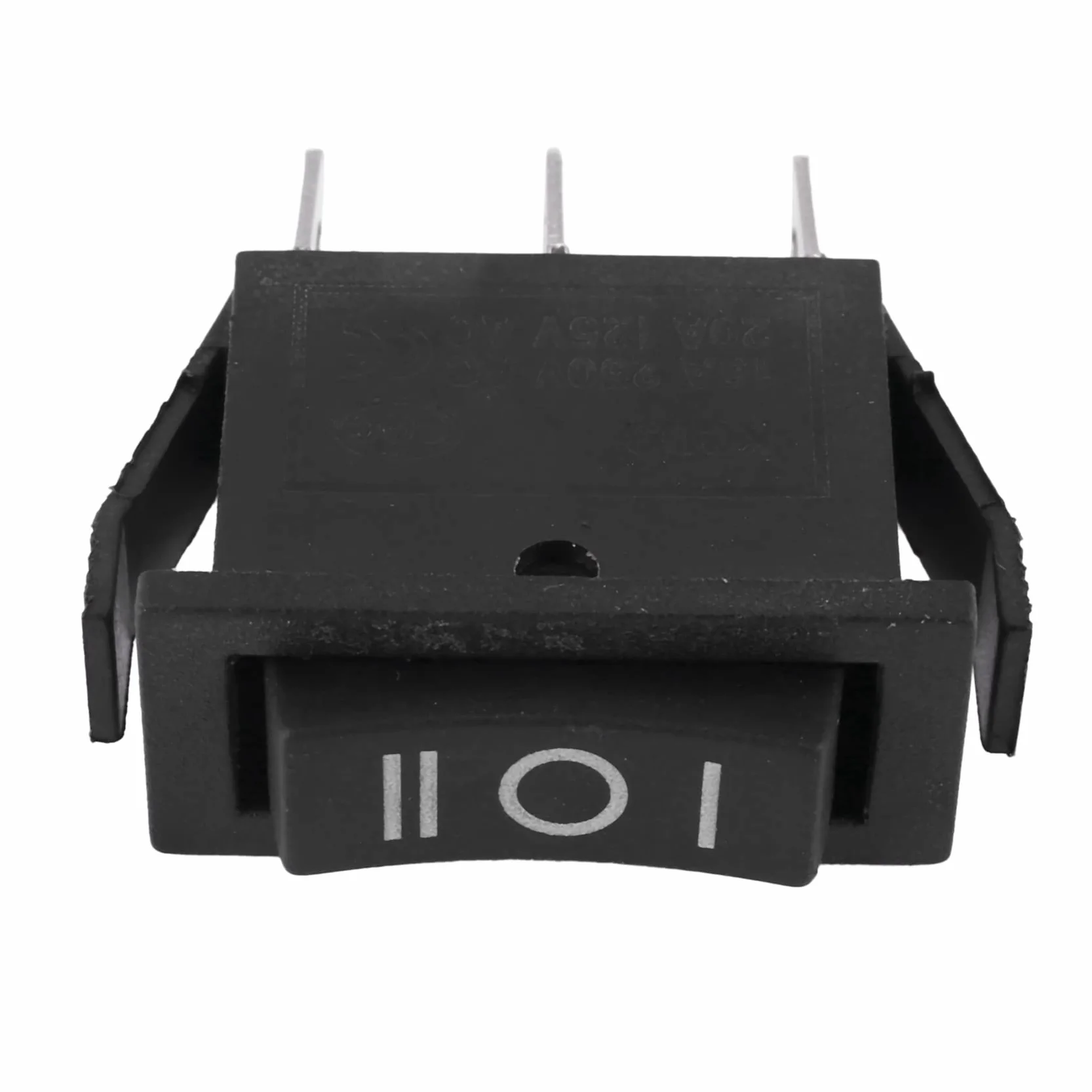 2 x AC15A/250V 20A/125V 3-pinowy przełącznik kołyskowy SPDT -ON 3-pozycyjny zatrzaskowy przełącznik kołyskowy