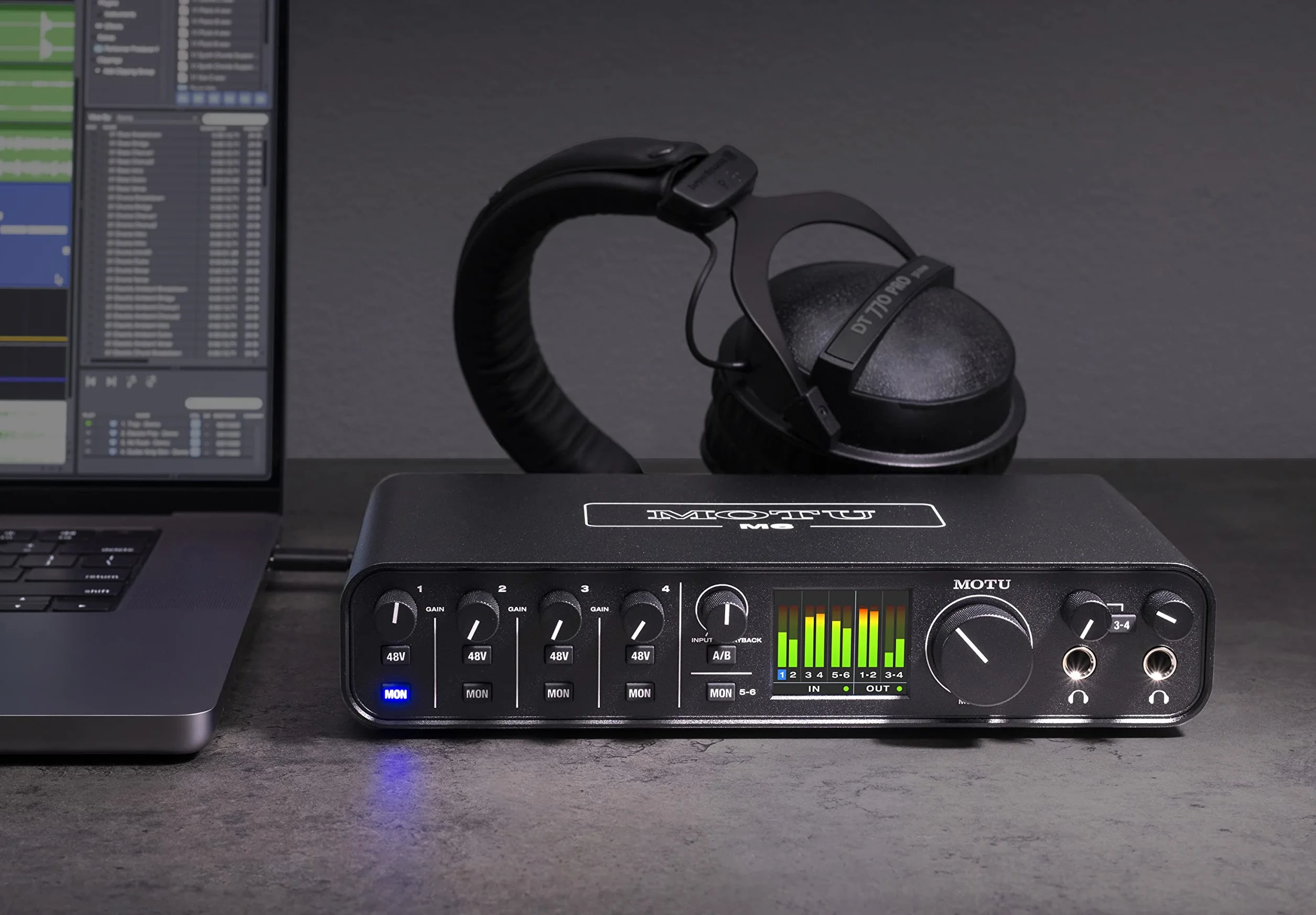 Interfejs audio MOTU M6 USB-C - Interfejs audio USB