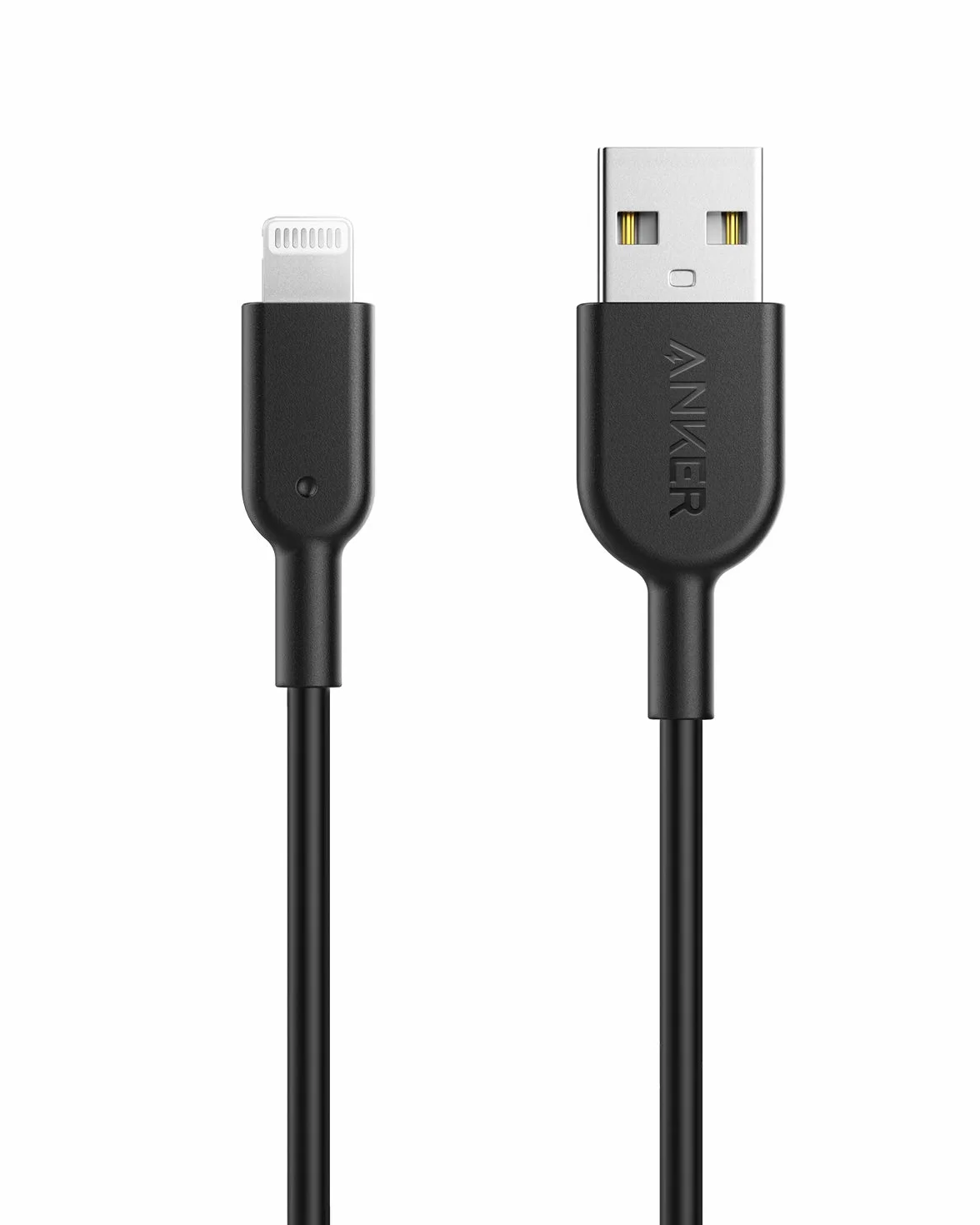 Kabel do ładowarki Anker iPhone, PowerLine II Lightning Cable (3ft / 0.9m), prawdopodobnie najbardziej wytrzymały kabel na świecie, certyfikat MFi dla iPhone 14/13/12/11/X/XR/XS/8/7/6, czarny