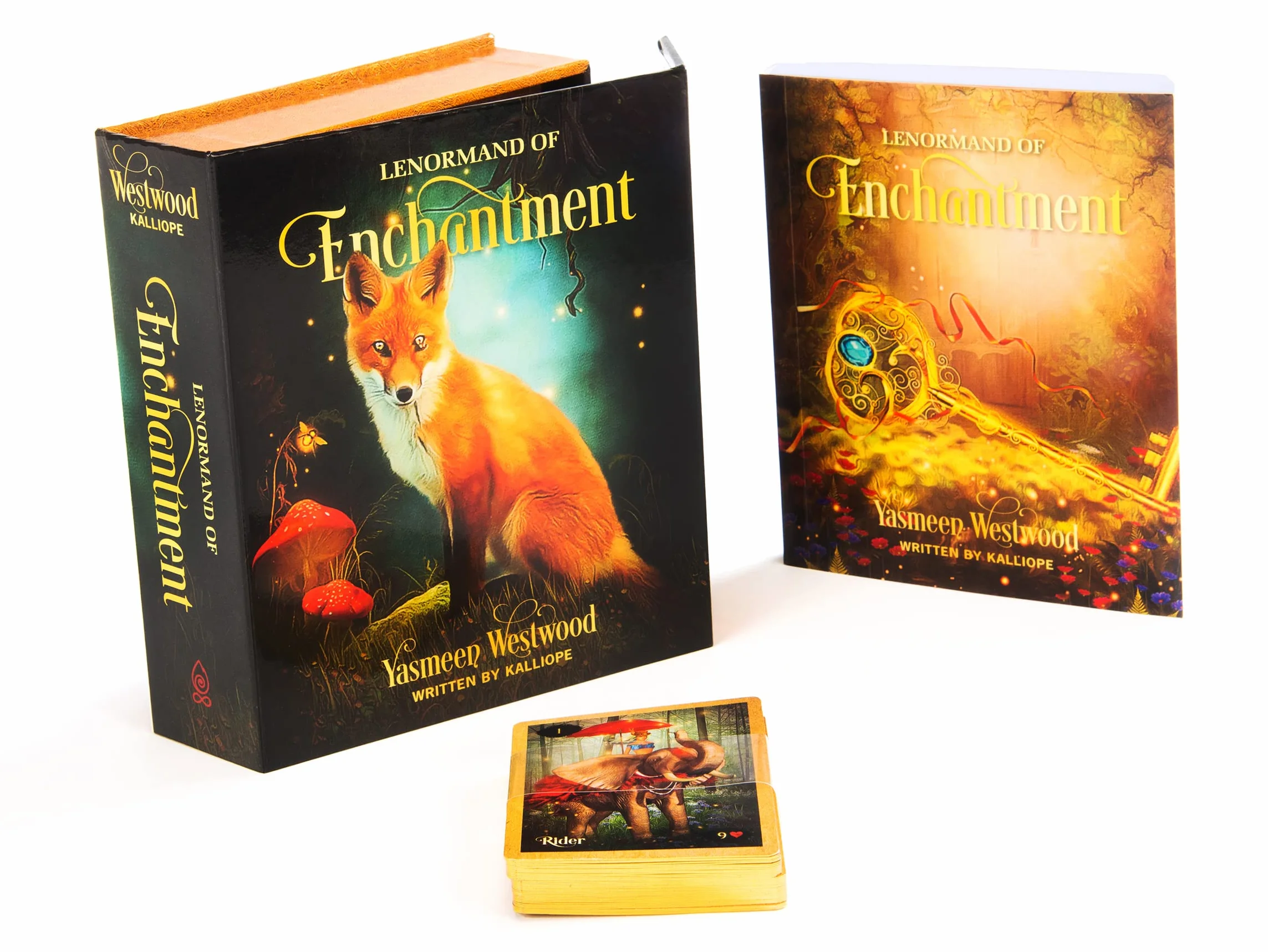 Lenormand of Enchantment: (Oracle Kit Box Set with 36 Cards and Guide Book)