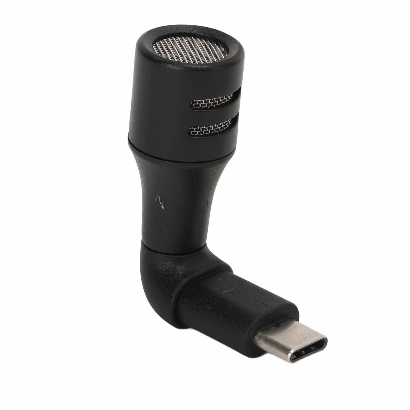 Wtyczka Typu C Mikrofon Wideo do Smartfona Telefon Komórkowy Dookólna Wysoka czułość Kąt 90° Mikrofon Typu Plug and Play w Aplikacji Wideo do Smartfona Wtyczka C