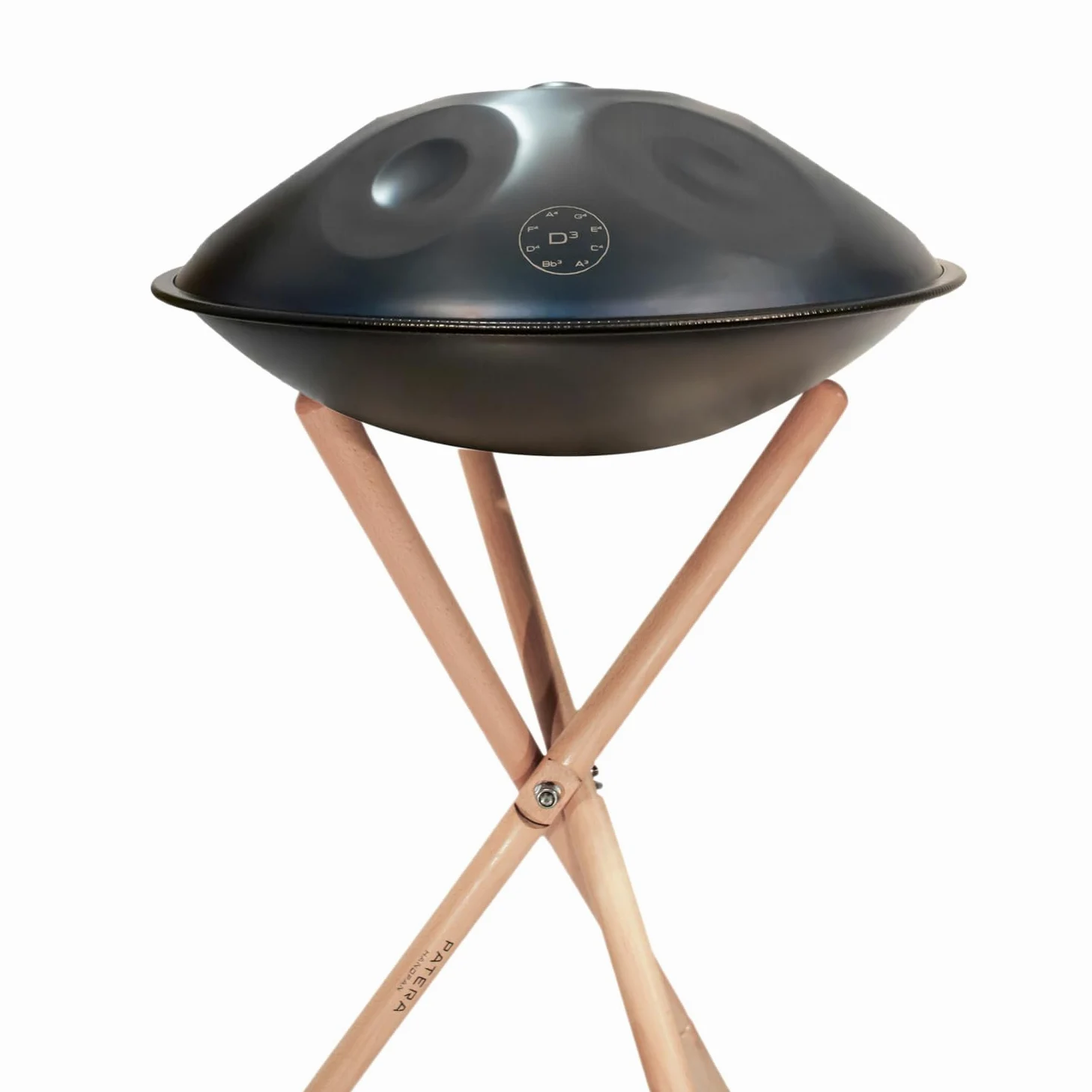 Patera HPDM-2 Handpan D-Minor (D-Moll) ze stojakiem
