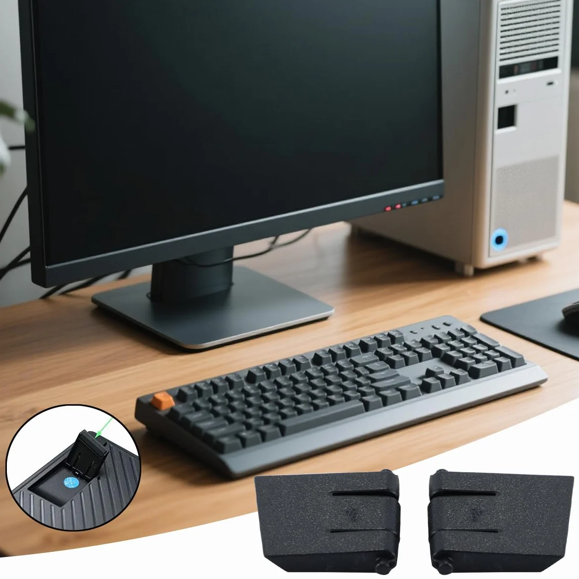 2-częściowy uchwyt na klawiaturę, dolny uchwyt na klawiaturę do G512 G413