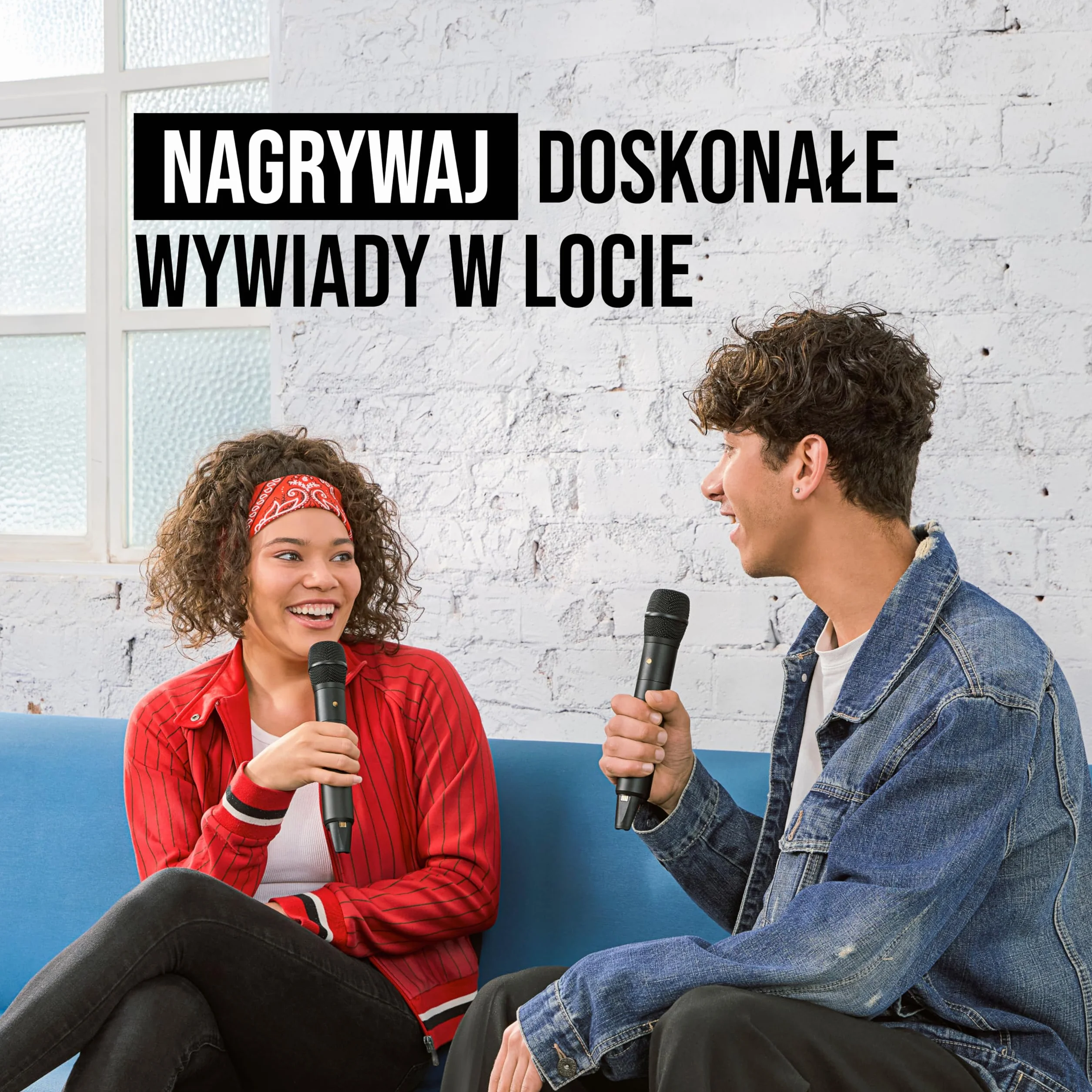 RØDE Interview PRO Bezprzewodowy mikrofon ręczny z kondensatorem klasy broadcast i nagrywaniem 32-bit Float
