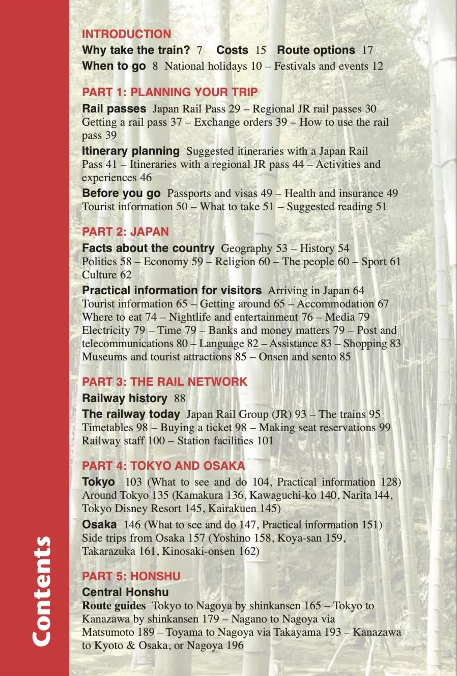 Japan by rail: Includes Rail Route Guide and 30 City Guides