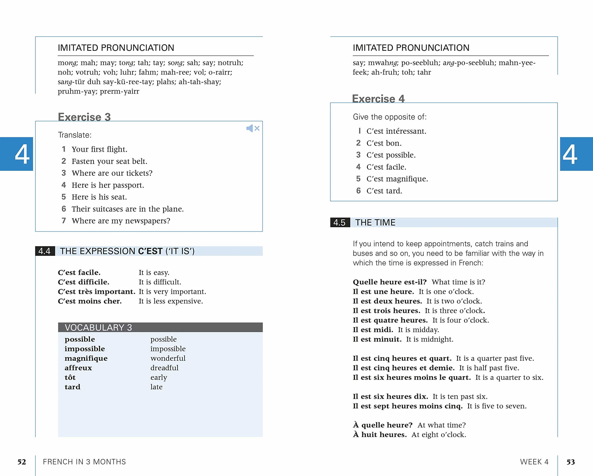 French in 3 Months with Free Audio App: Your Essential Guide to Understanding and Speaking French (Hugo in 3 Months)