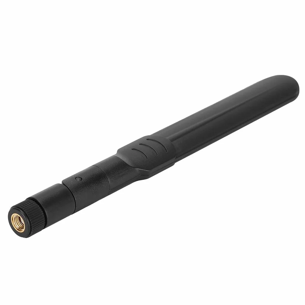 ASHATA Dwuzakresowa antena WiFi, 2,4 GHz 5 GHz 5,8 GHz, 8dBi, RP-SMA żeńska, do bezprzewodowego routera Wi-Fi LAN, kompatybilna z D-LINK, Tenda itp
