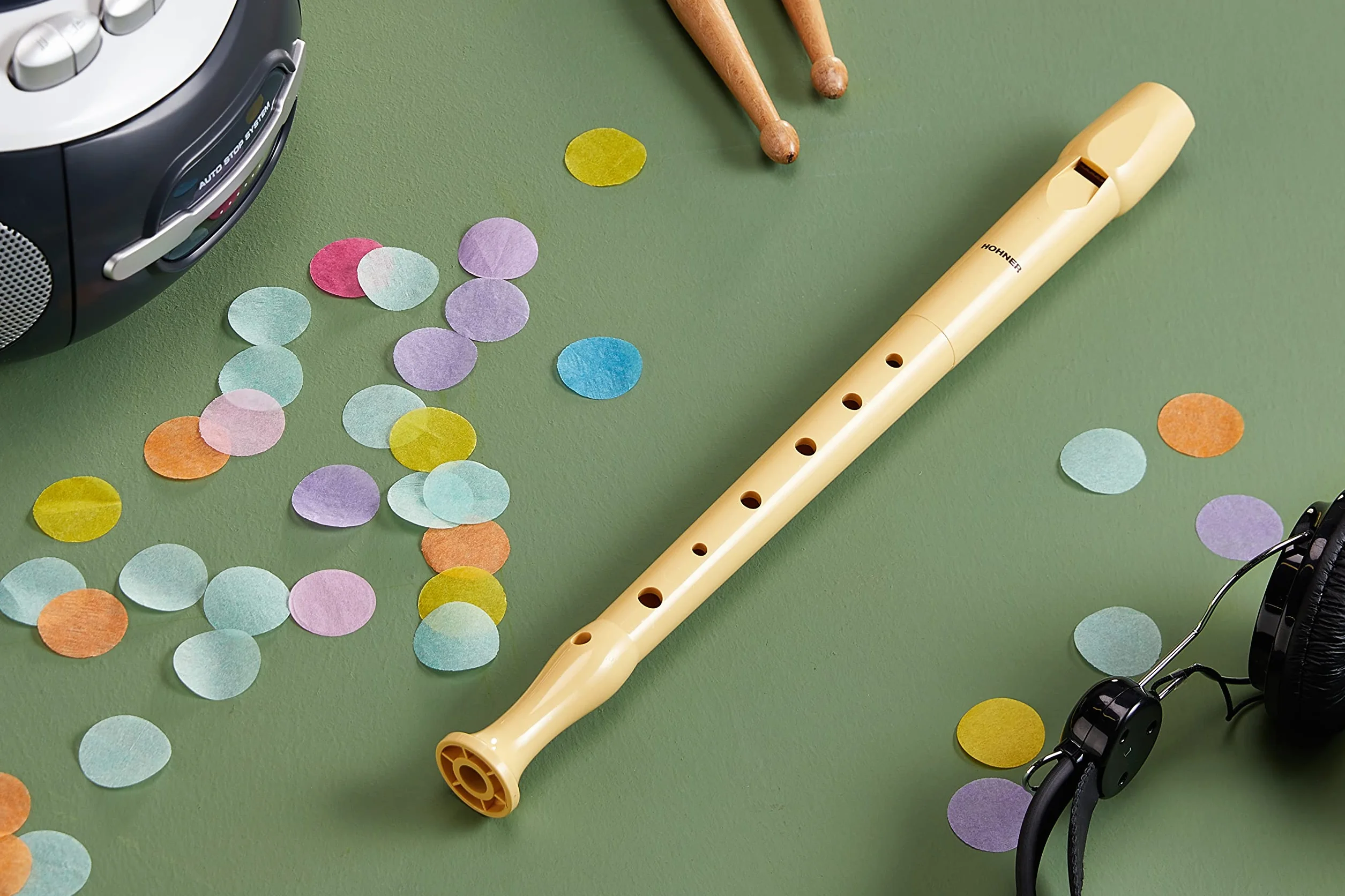 HOHNER 9508 flet z kości słoniowej