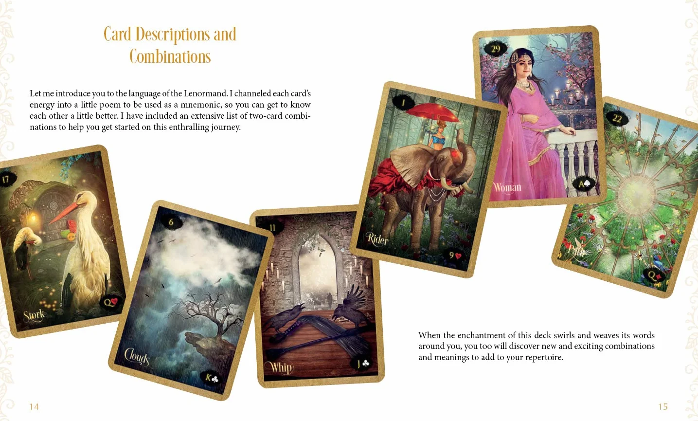 Lenormand of Enchantment: (Oracle Kit Box Set with 36 Cards and Guide Book)