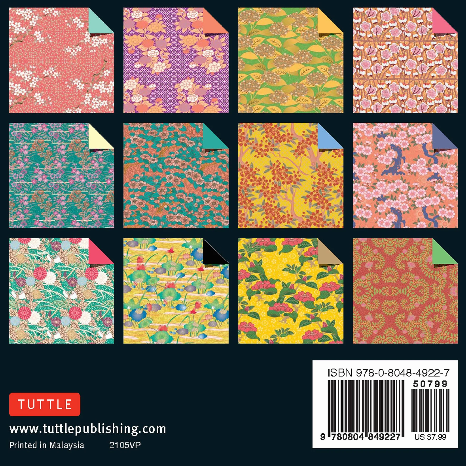Origami Paper 300 Sheets Japanese Washi Patterns 4" (10 CM): Tuttle Origami Paper: High-Quality Double-Sided Origami Sheets Printed with 12 Different ... Sheets Printed with 12 Different Designs