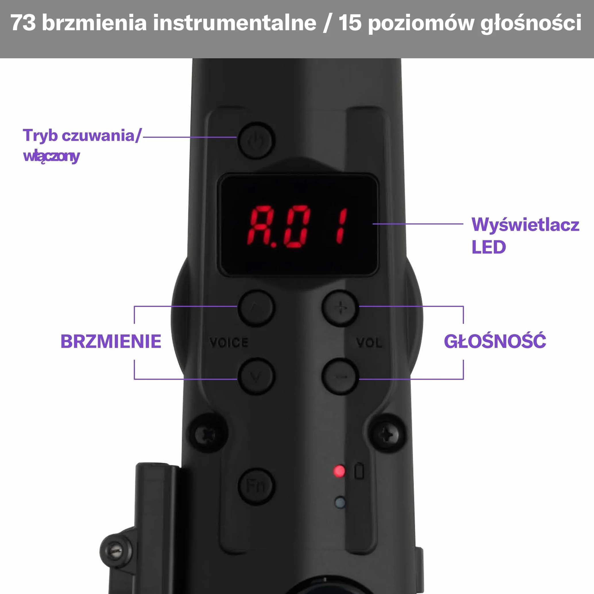 Yamaha YDS-120 Cyfrowy Saksofon - Z 56 Głosami, Czujnikiem Oddechu, Regulacją Głośności, Łącznością USB I Gniazdem Słuchawkowym - Idealny Do Cichego Ćwiczenia, Występów I Dostosowywania