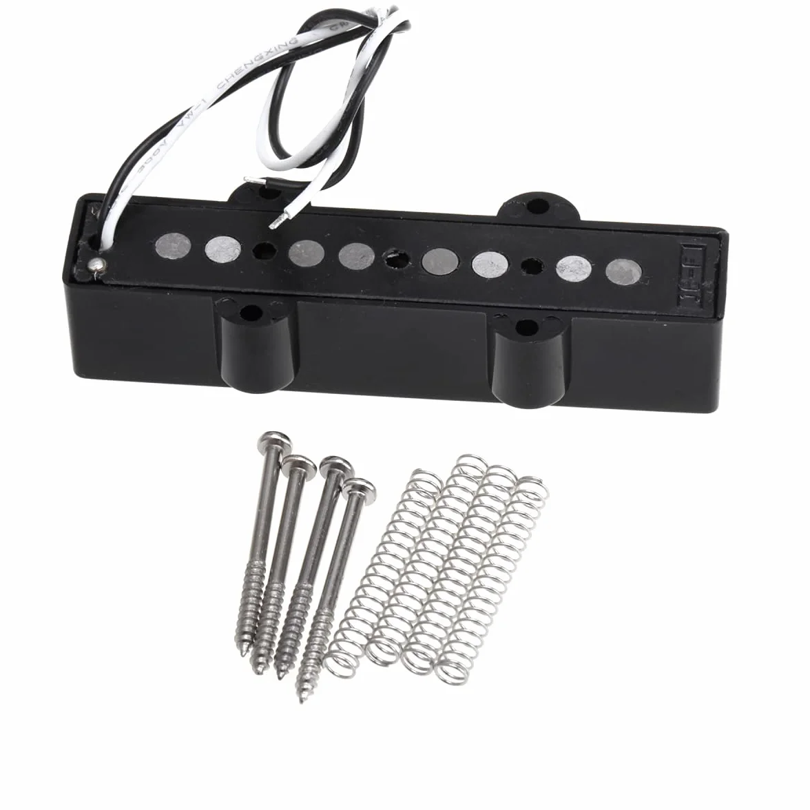 Wilkinson seria M WOJB Variable Gauss Alnico 5 Przetwornik Humbucker Jazz Bass Neck Vintage Tone do 4-strunowy Basu JB Style, Czarny