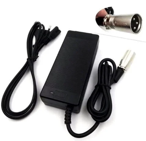 TOP ŁADOWARKA * Zasilacz ładowarki 36V do E-Bike Pedelec SHC-8100L | SHC-8100LC | SHC-8100LD | SHC-8100 | Złącze: SHC-8127 3-pinowe XLR