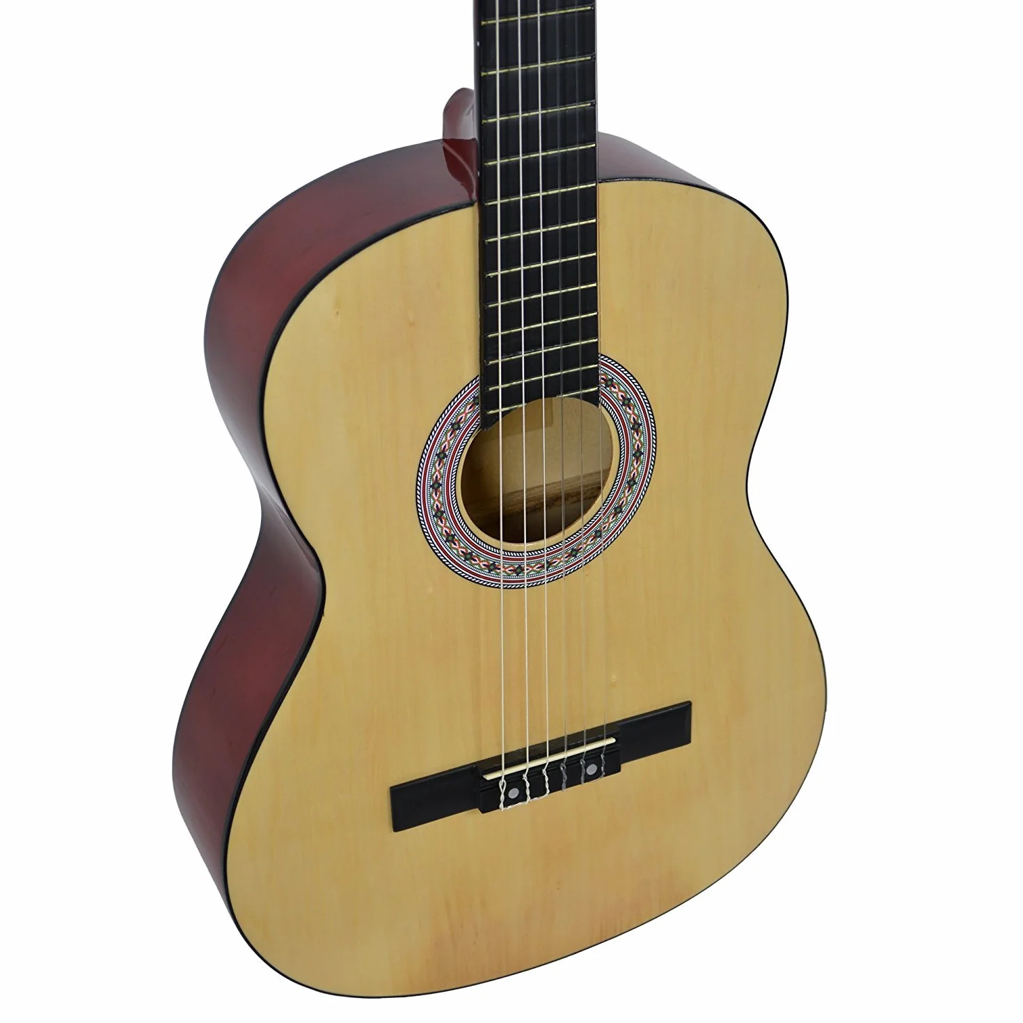 Rocket CG44PACK Zestaw z Gitarą Klasyczną, Drewno/Czarny, Rozmiar 4/4