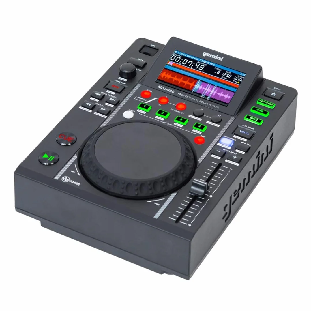 Gemini MDJ-500 odtwarzacz CD MP3 z gniazdem USB i wyświetlaczem LCD