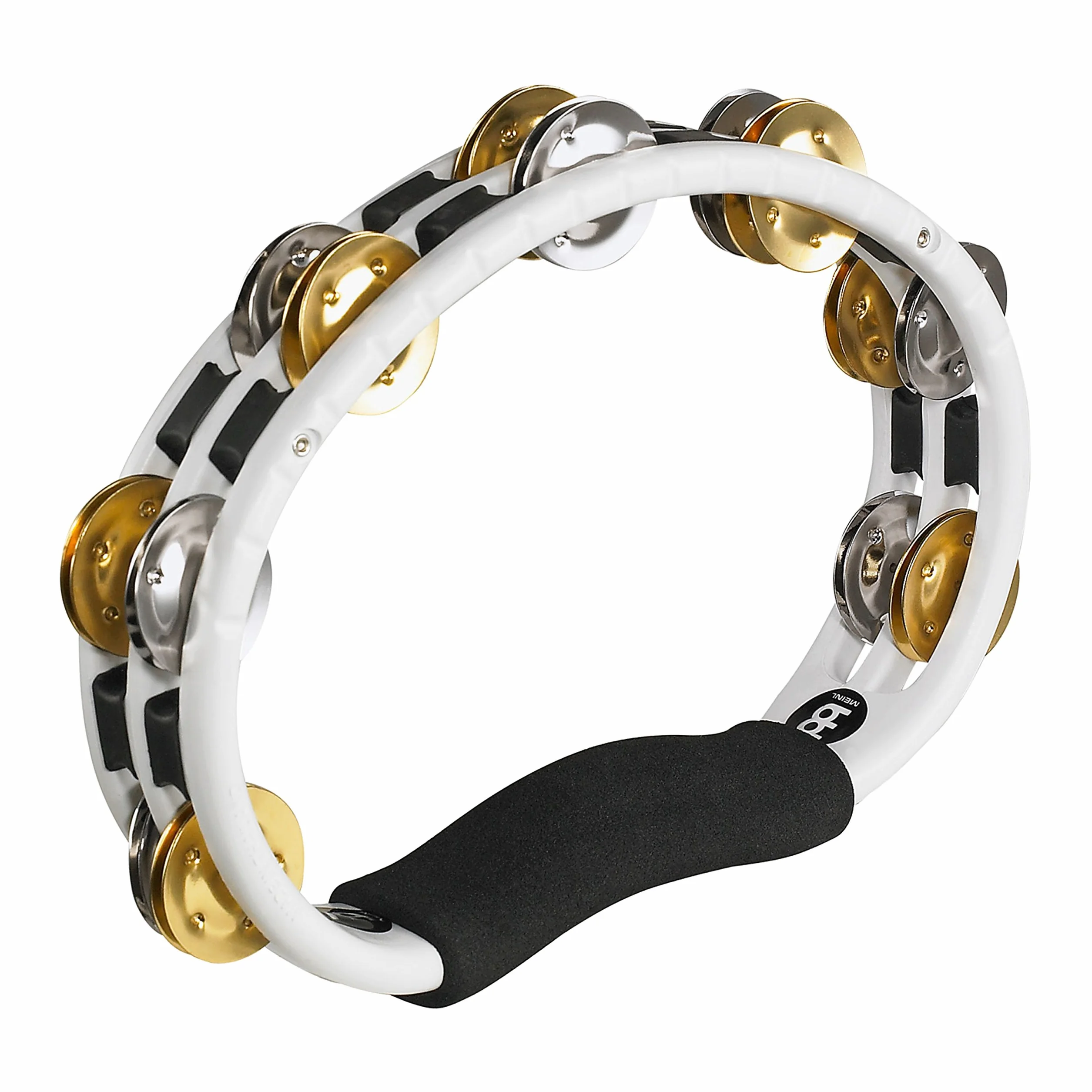 Meinl Hand Tambourine TMT1M-WH, White - Tamburyn