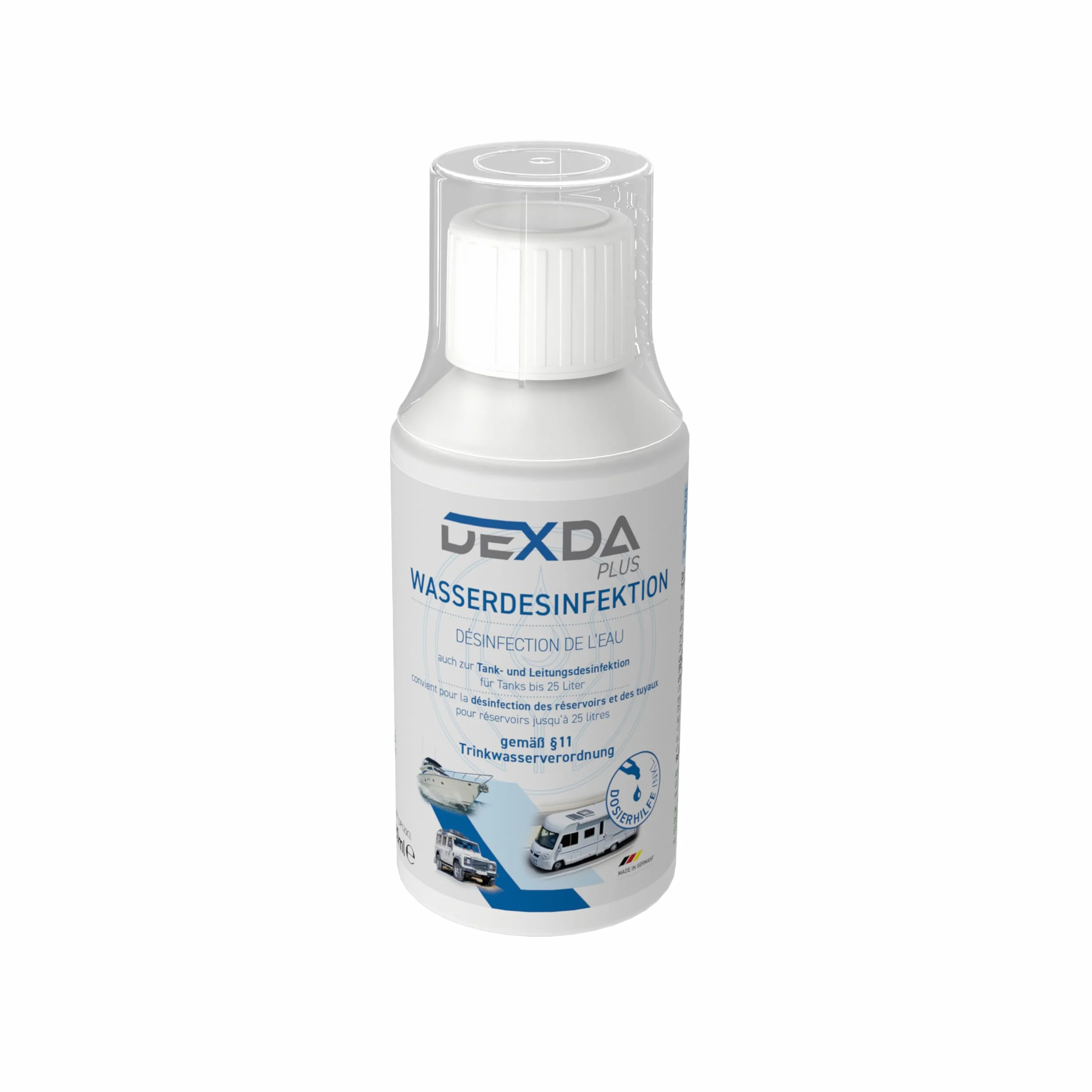 WM aquatec DEXDA Plus do dezynfekcji wody pitnej (120 ml)