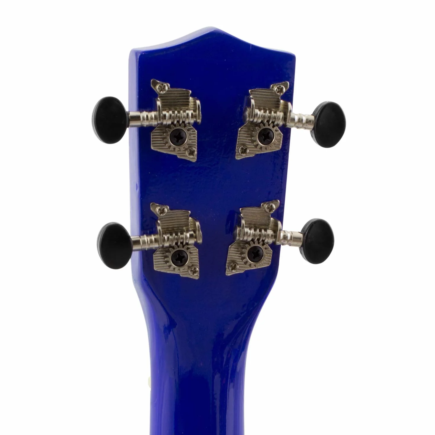 Leworęczne ukulele sopranowe dla początkujących w kolorze niebieskim z bezpłatną torbą