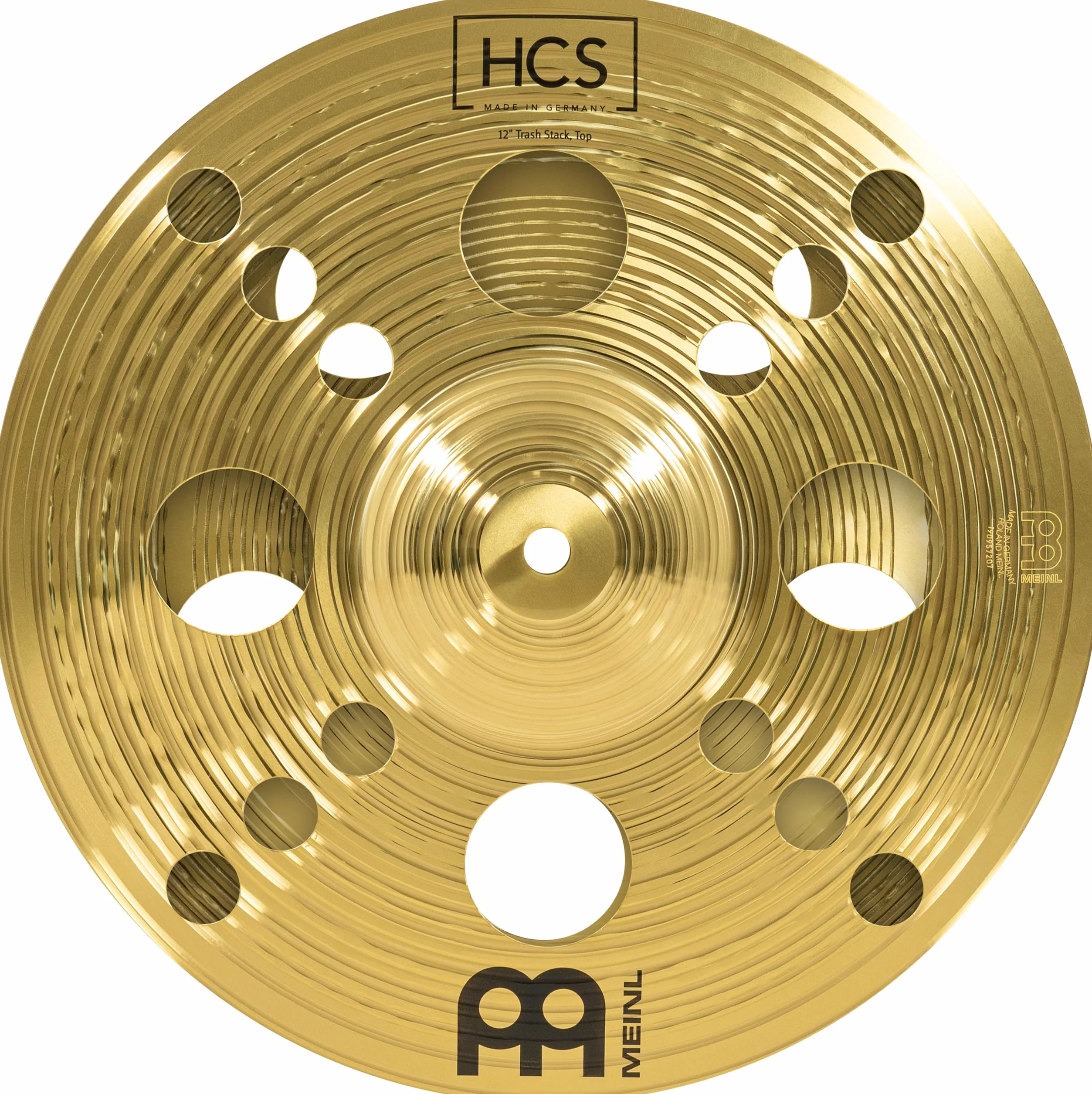 Meinl Cymbals HCS Talerz na śmieci 30,48 cm tradycyjny mosiądz do zestawu perkusyjnego