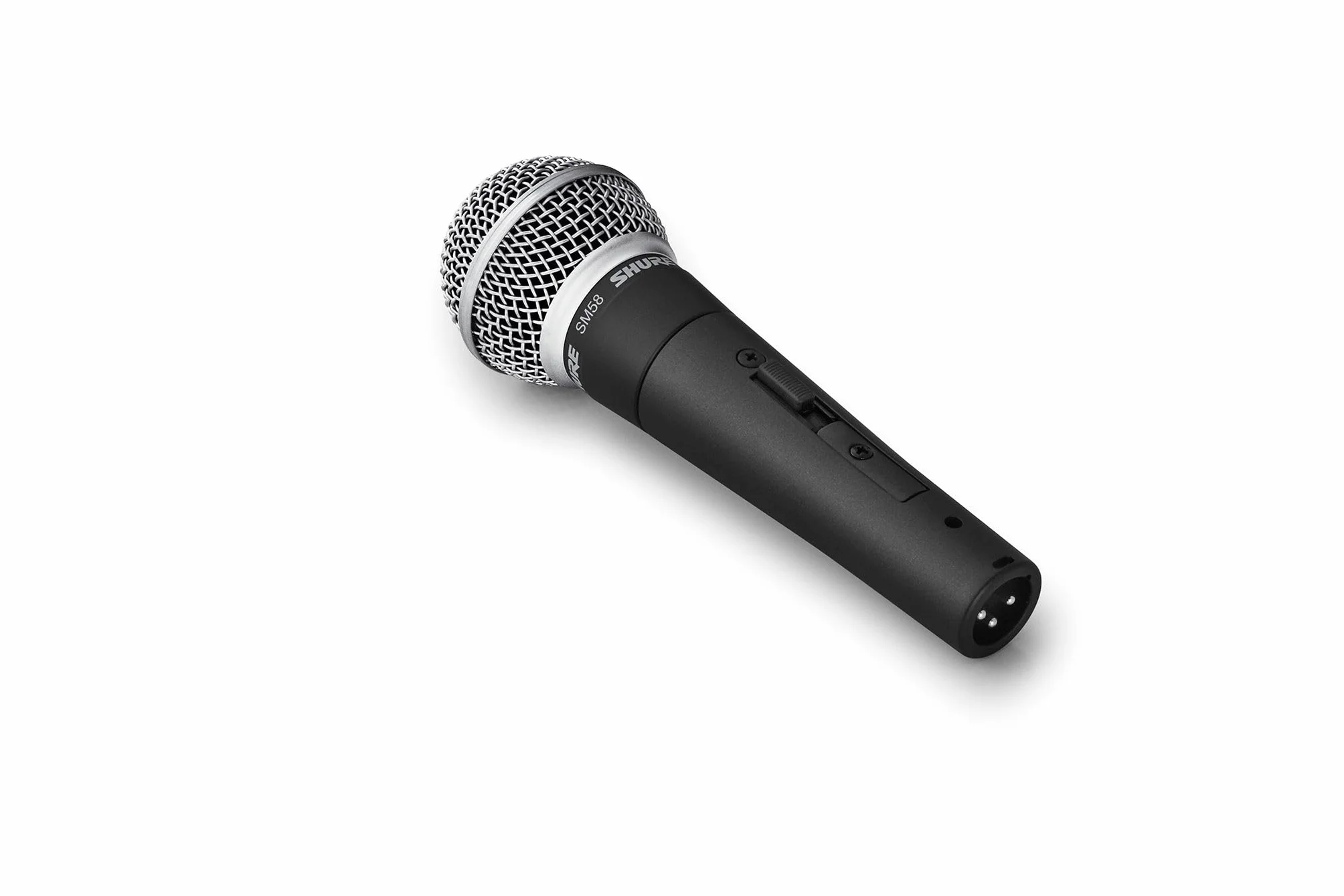 Shure SM58SE Dynamiczny mikrofon wokalny z przełącznikiem ON/OFF, wbudowany filtr pop, klips A25D, torba, złącze XLR
