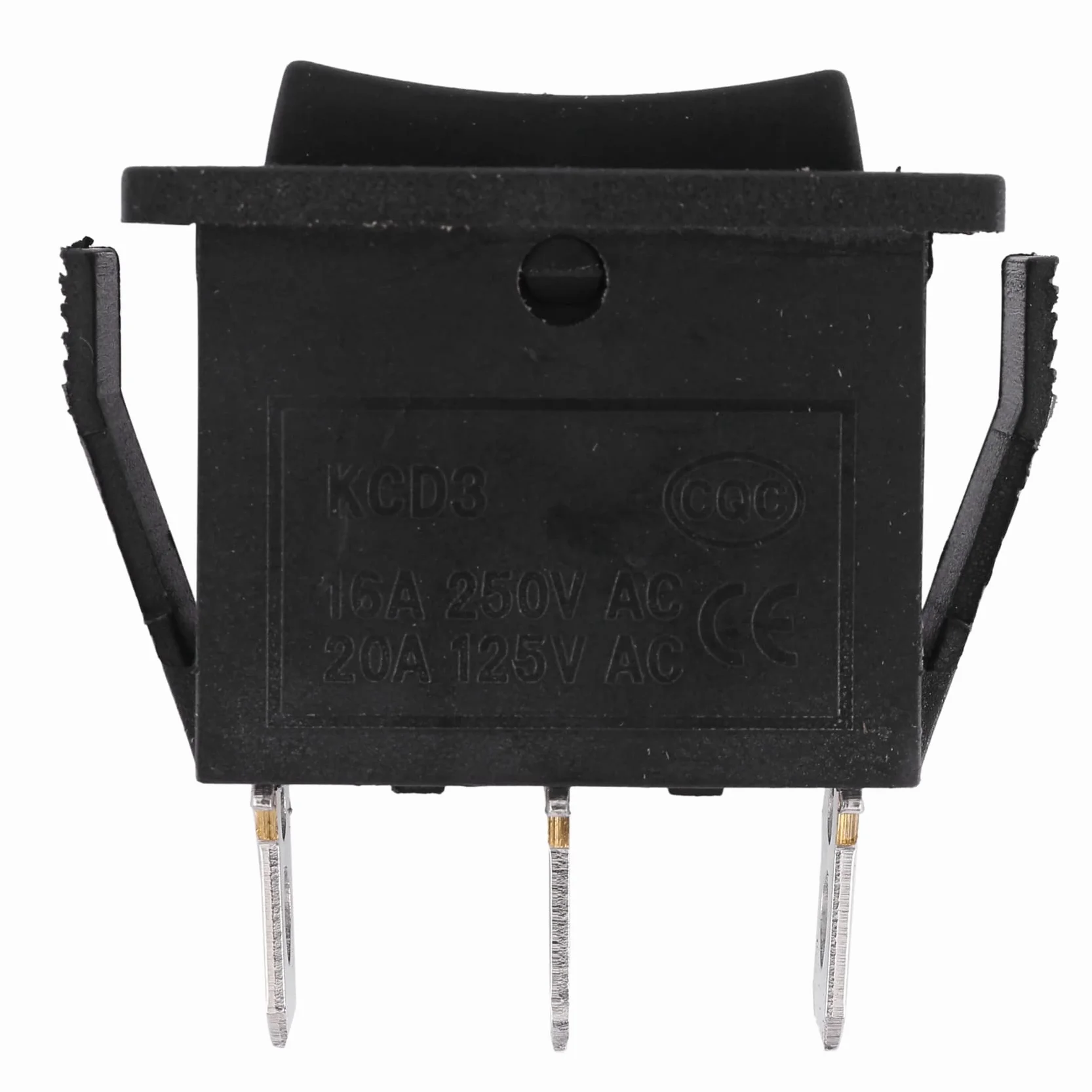 2 x AC15A/250V 20A/125V 3-pinowy przełącznik kołyskowy SPDT -ON 3-pozycyjny zatrzaskowy przełącznik kołyskowy