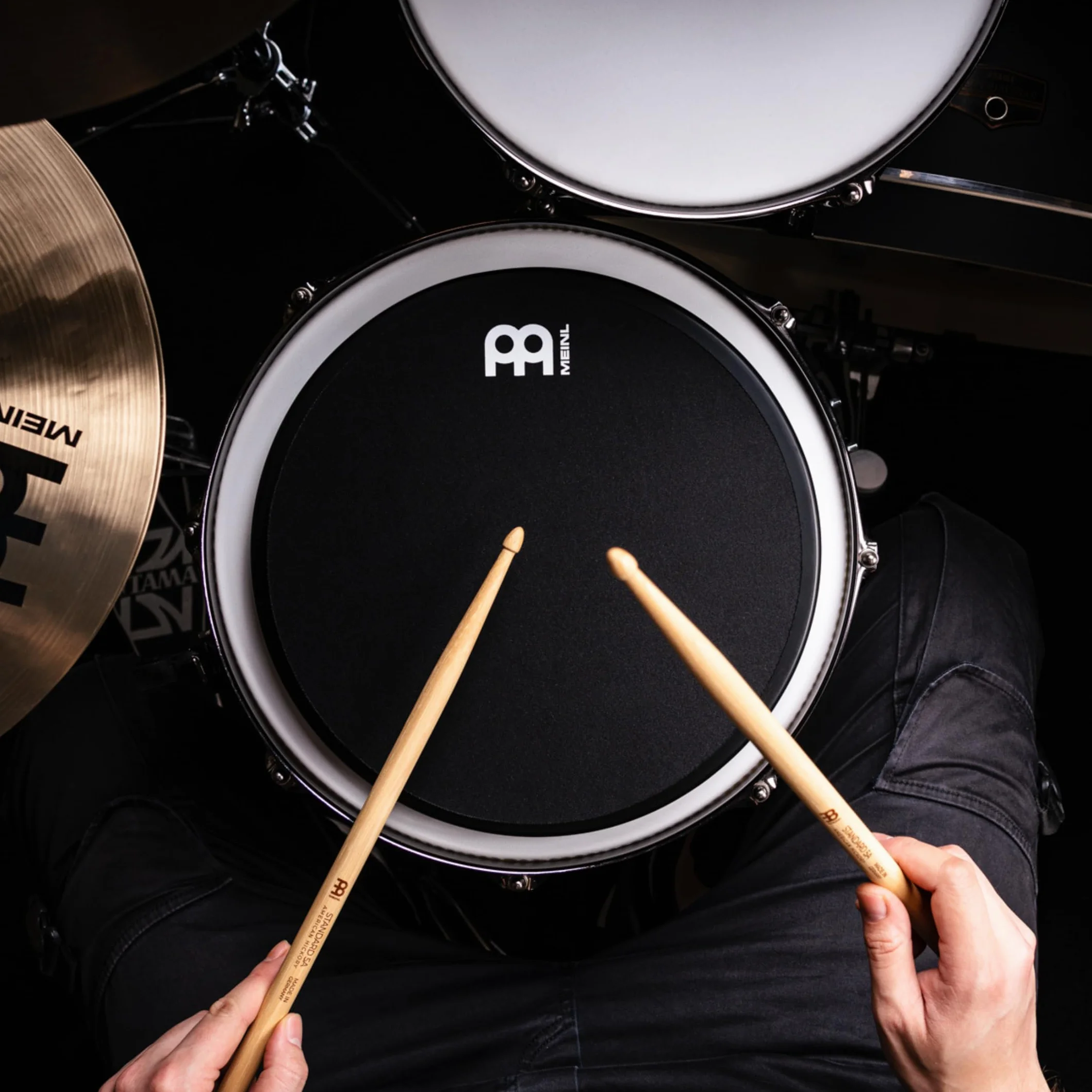 Meinl 12" Marshmallow Pad Black Base