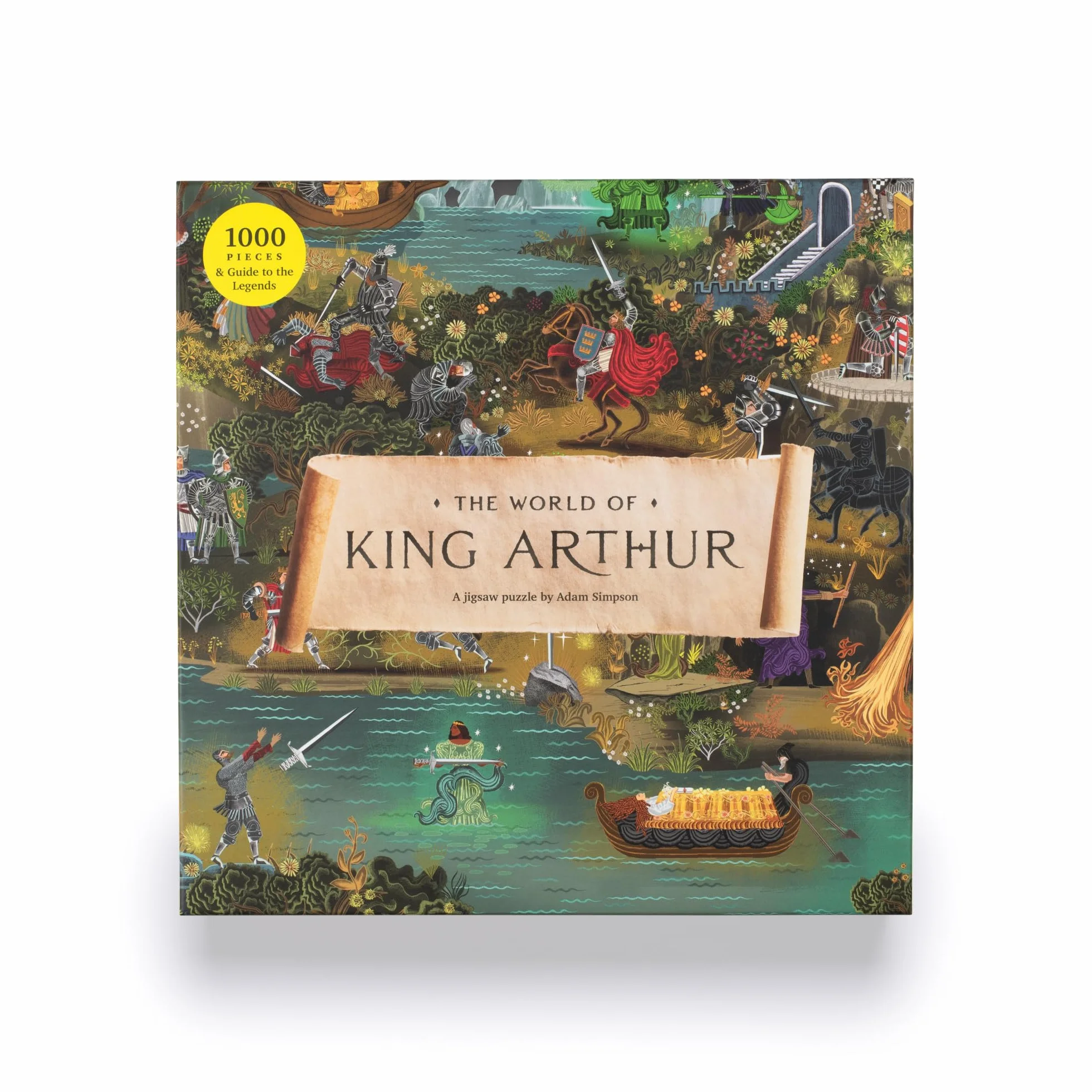 The World of King Arthur A 1000 Piece Jigsaw Puzzle /anglais