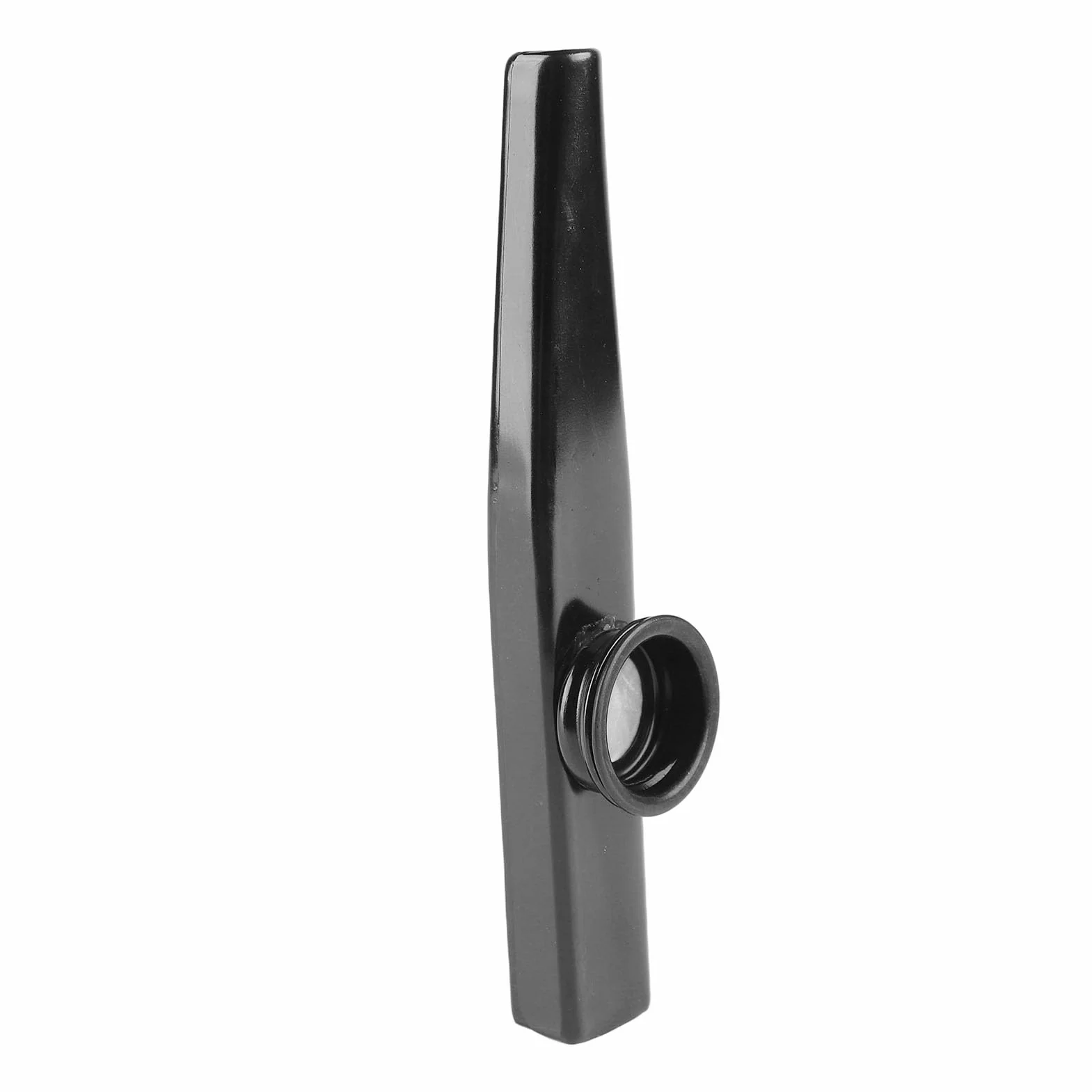 Metalowy Kazoo, Lekki Przenośny Gitarowy Partner Kazoo Flet Instrument Muzyczny (Czarny)