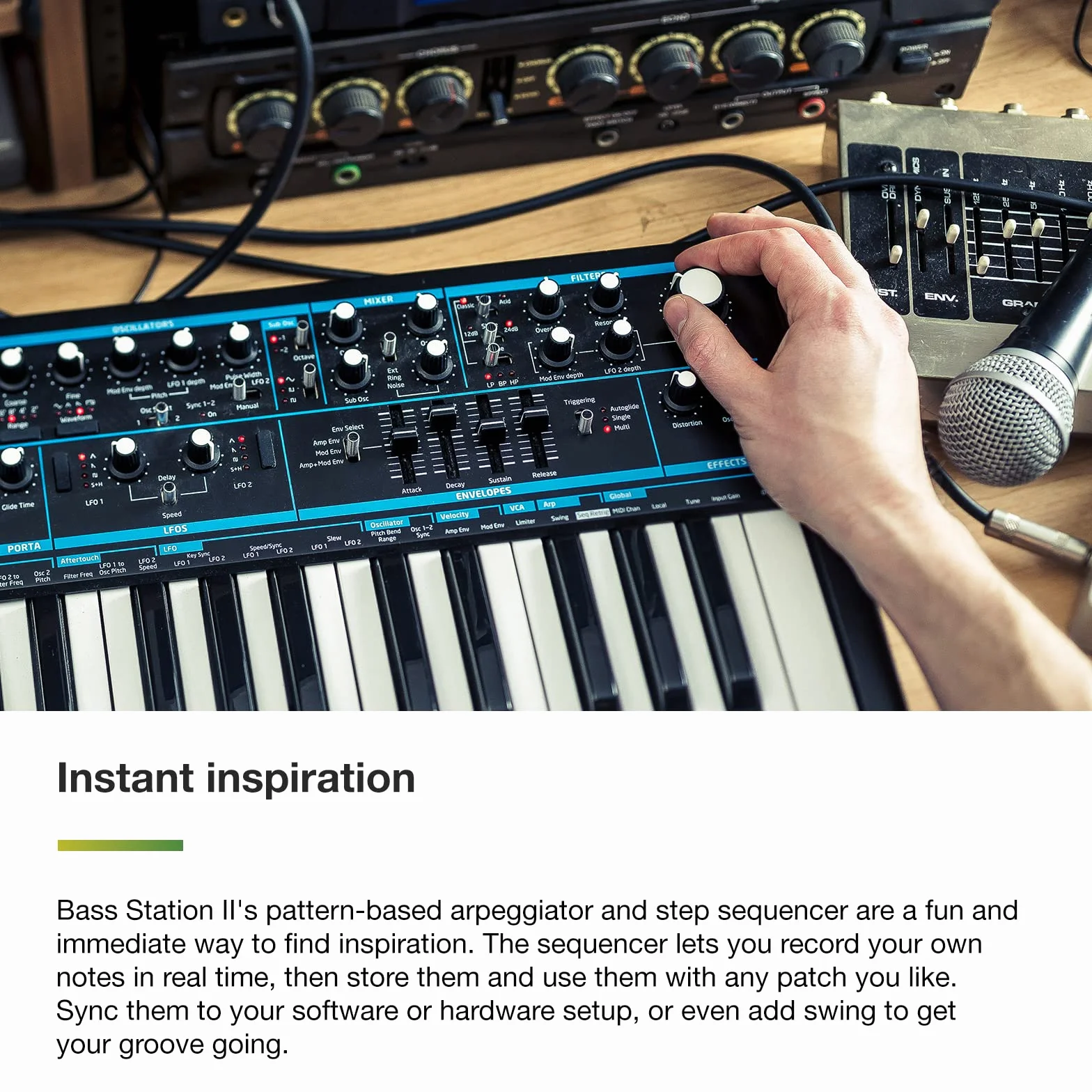 Novation Bass Station II Analogowy Monosynth