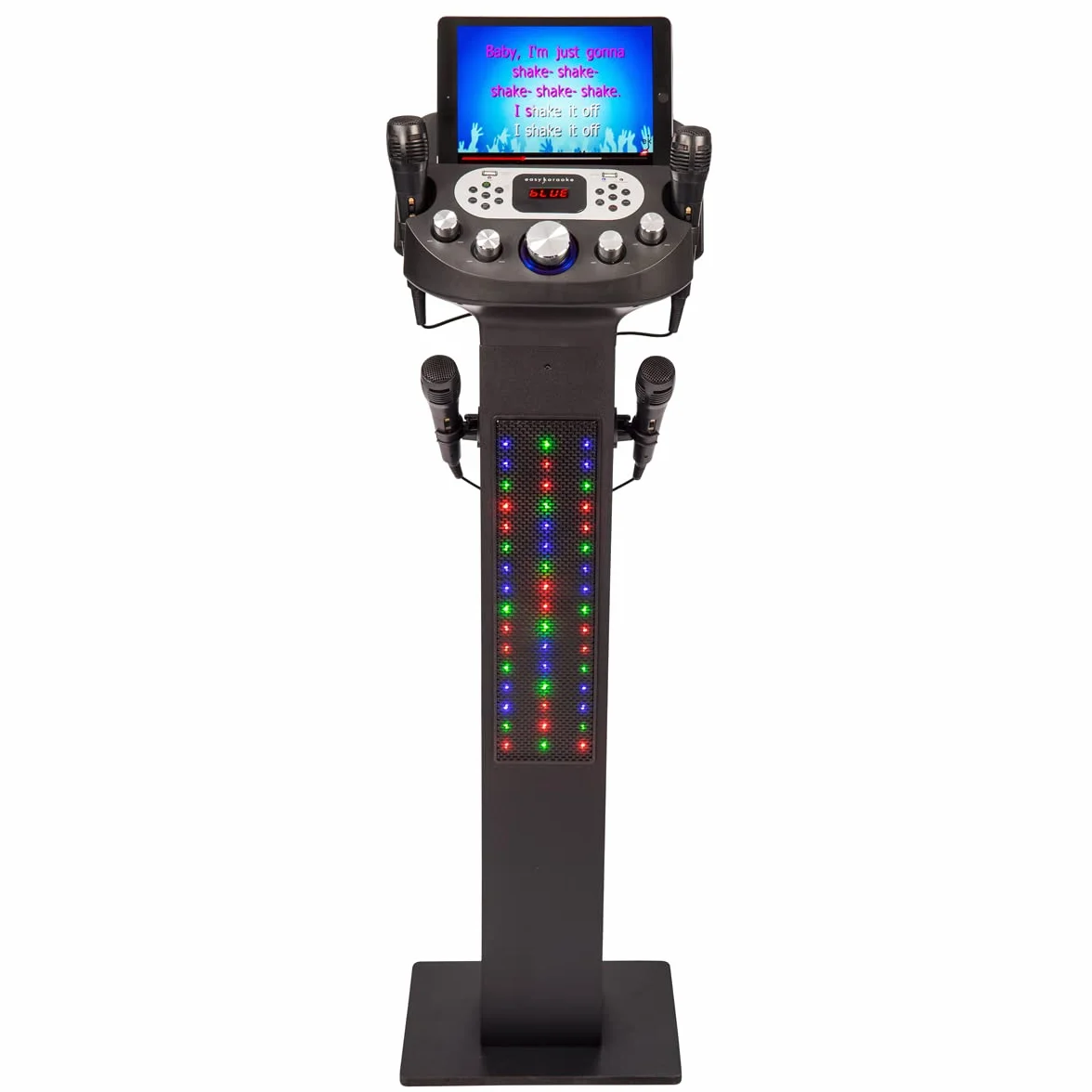 Easy Karaoke Smart Bluetooth® system karaoke + 4 przewodowe mikrofony