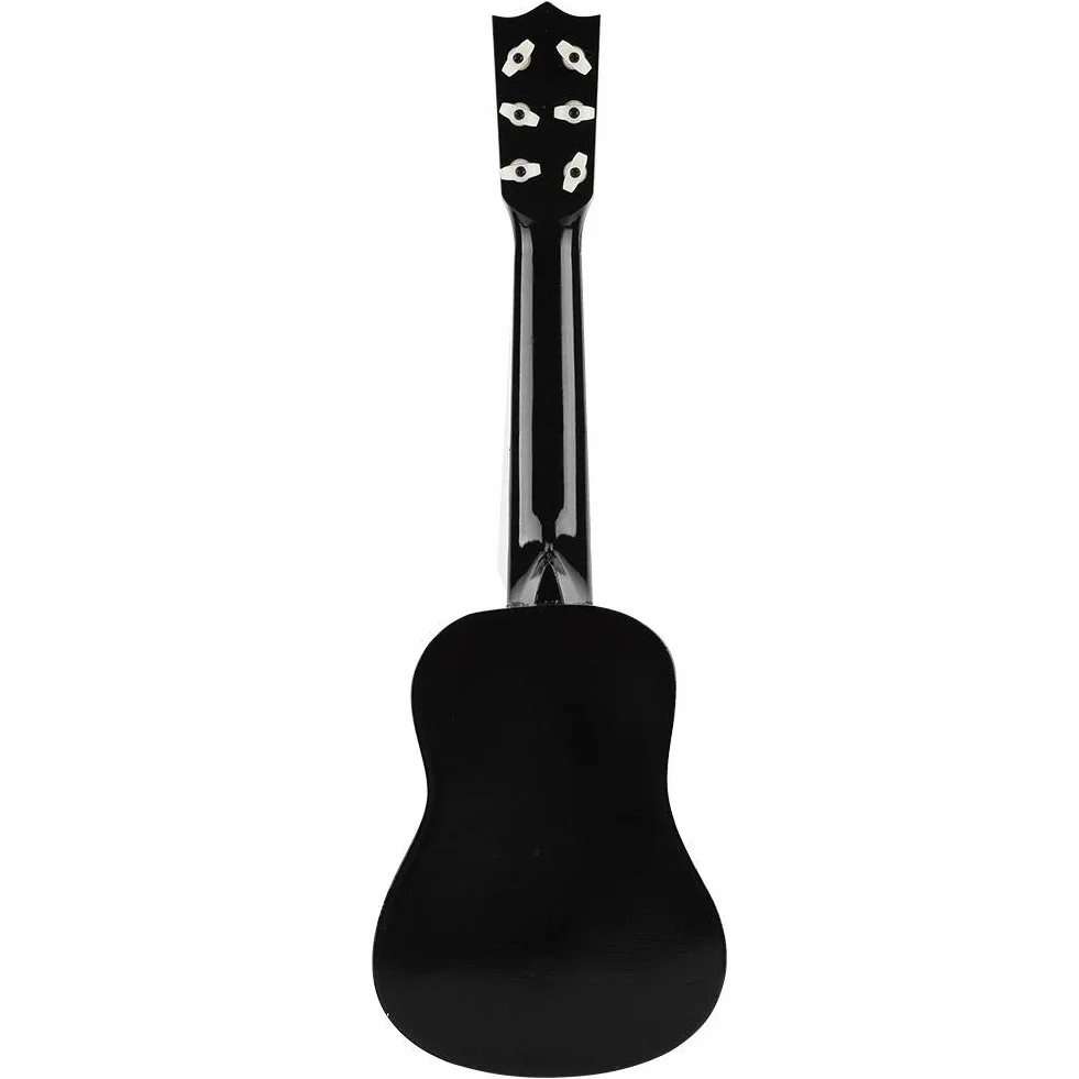 Akustyczna gitara koncertowa 4/4 dla początkujących, 54 cm, struny nylonowe, czarna