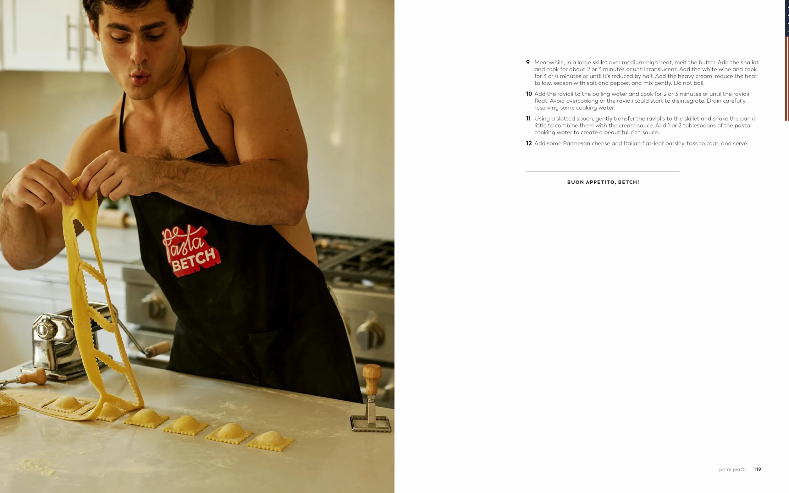 Italian/American: It's a QCP cookbook, betch!