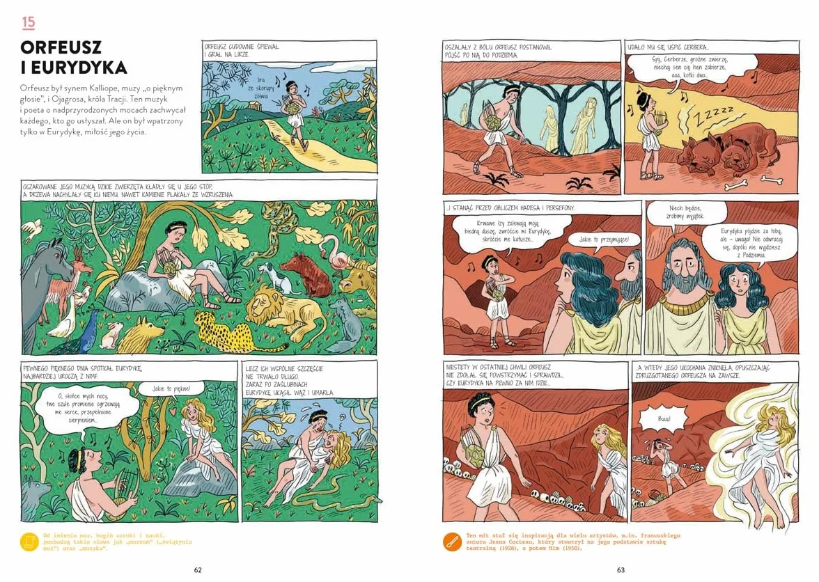 MITOLOGIA GREKÓW I RZYMIAN W KOMIKSIE