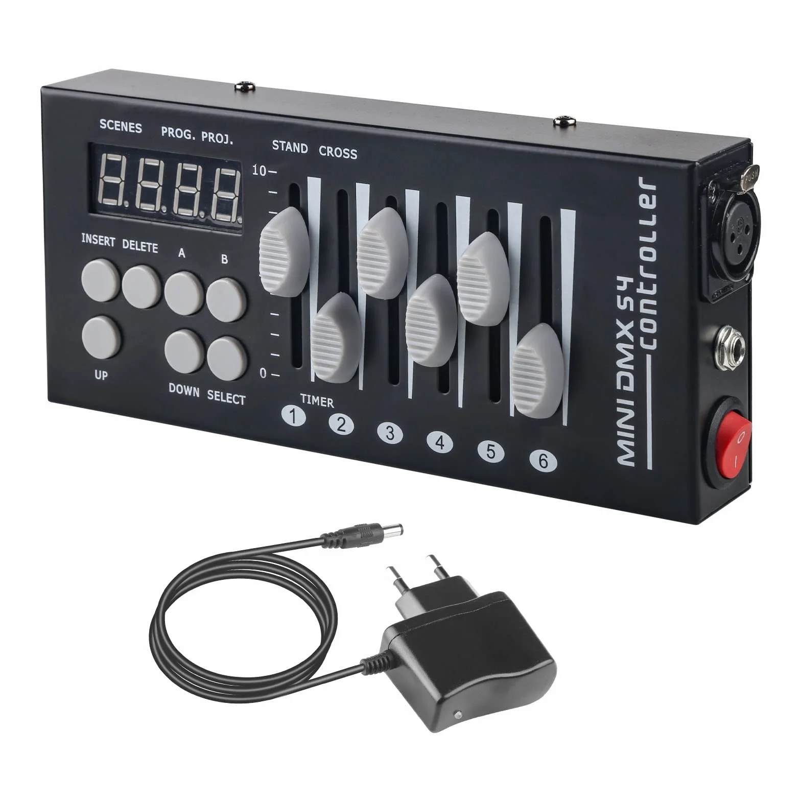 Kontroler DMX 512 54 Kanałowy Mini Light Controller DJ Disco Stage Light