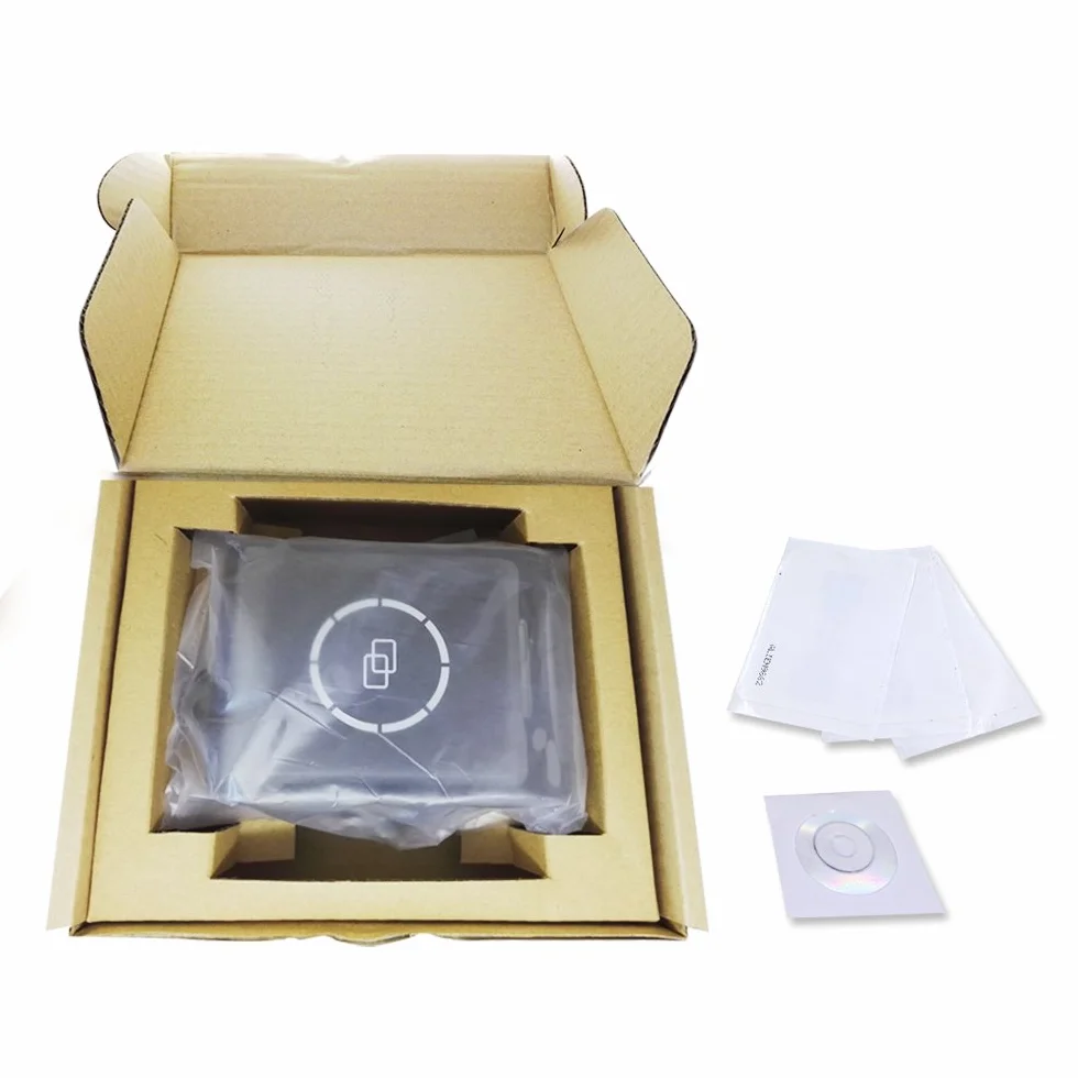 13,56 MHz RFID Reader Writer ISO 14443A/B, ISO 15693 do kart bezdotykowych Desfire, S50/S70, ultralekki