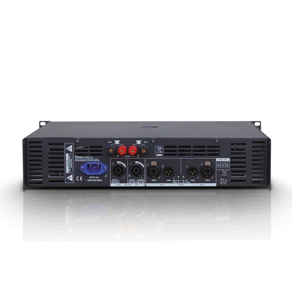 LD Systems DEEP2 600 - Wzmacniacz PA 2 x 300 W 2 Ohm