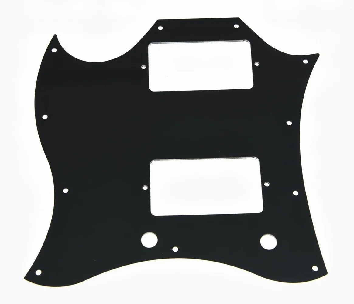 KAISH American Standard SG Pickguard na całą twarz osłona kostki do gitary SG Special Guitar Made in USA czarna 3-warstwowa