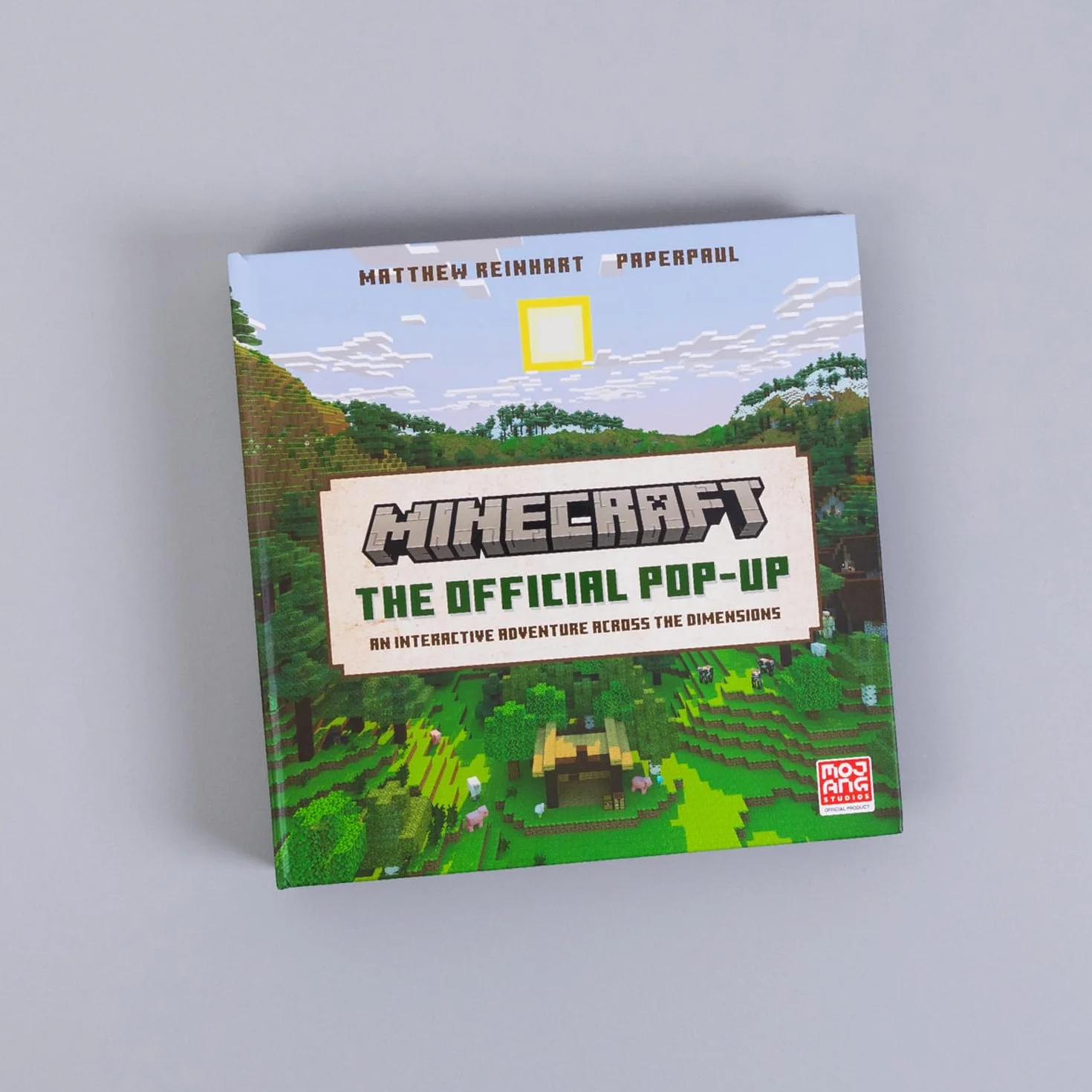 Official Minecraft Pop-Up: An official Minecraft pop-up book, fully illustrated with interactive elements – perfect for kids and gamers, new for 2024